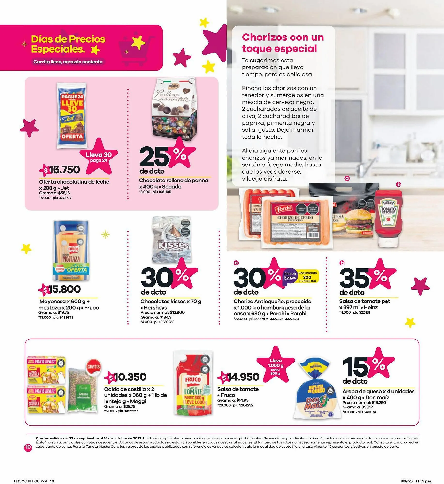 Catalogo de Catálogo Éxito 22 de septiembre al 16 de octubre 2023 - Pag 10