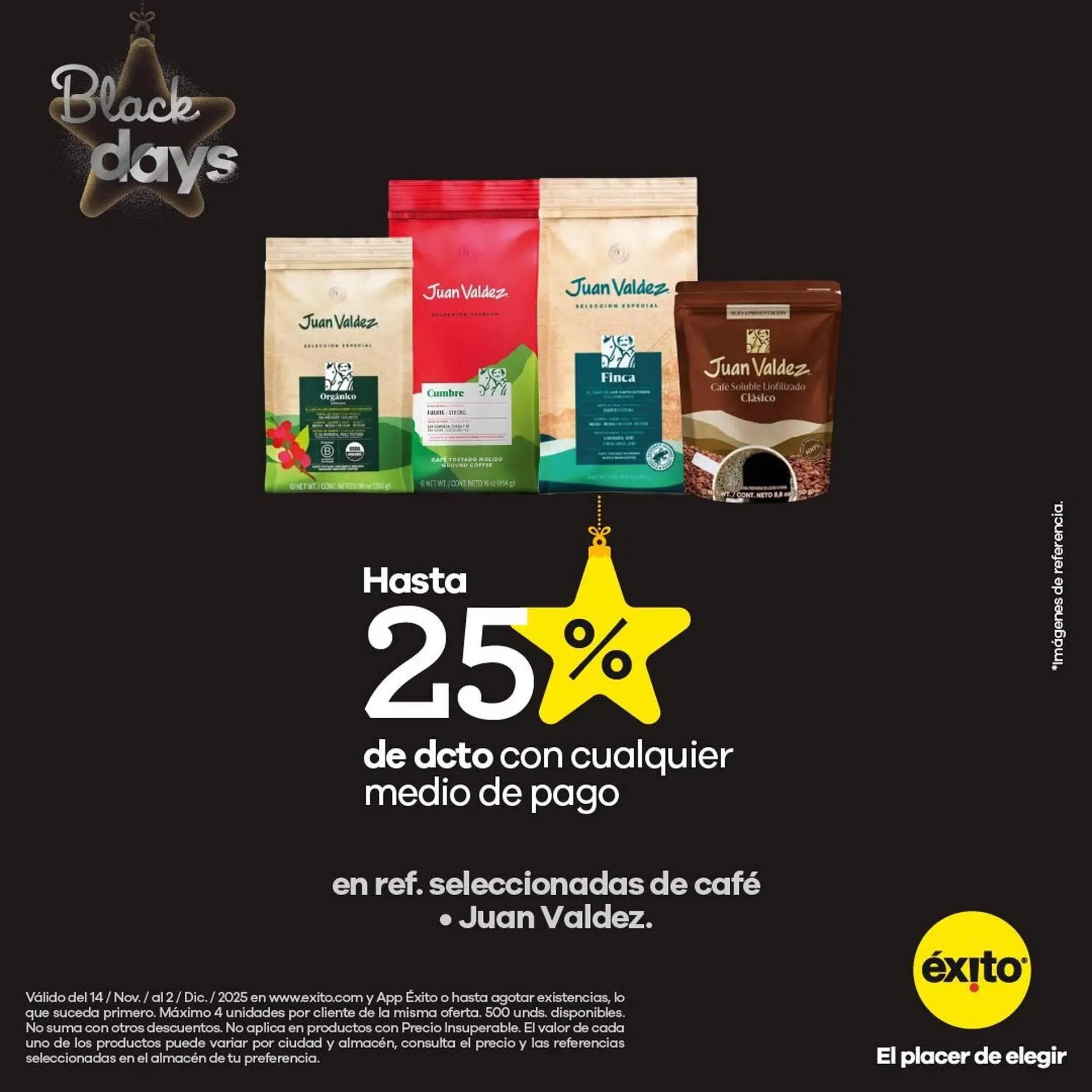 Catalogo de Catálogo Éxito 19 de noviembre al 2 de diciembre 2025 - Pag 1