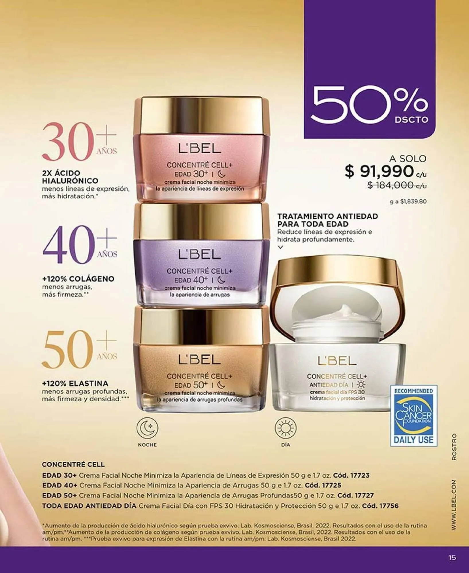 Catalogo de Catálogo L'bel 25 de marzo al 30 de abril 2025 - Pag 15