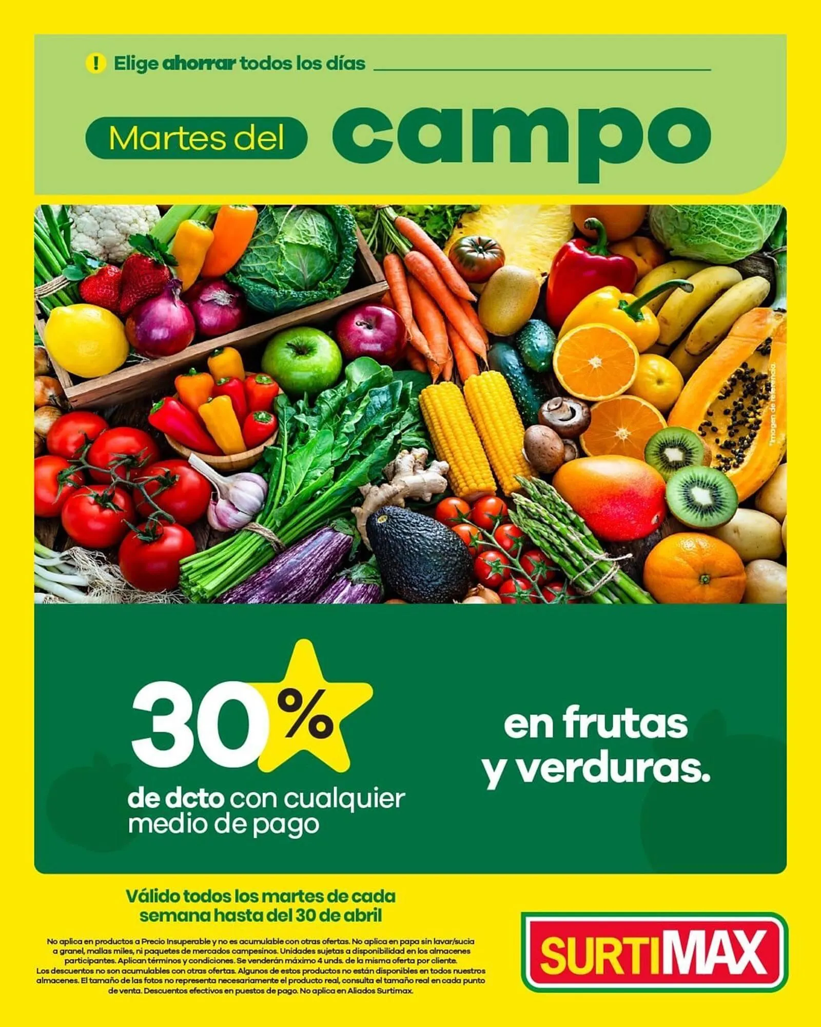 Catalogo de Catálogo Surtimax 9 de abril al 30 de abril 2025 - Pag 1
