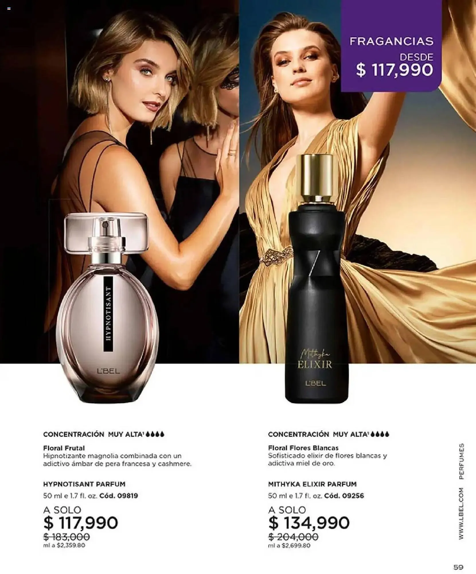 Catalogo de Catálogo L'bel 21 de abril al 30 de junio 2025 - Pag 59