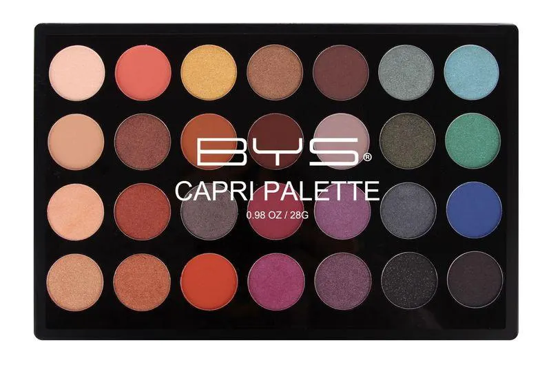 Paleta De Sombras Bys 28 Tonos Capri