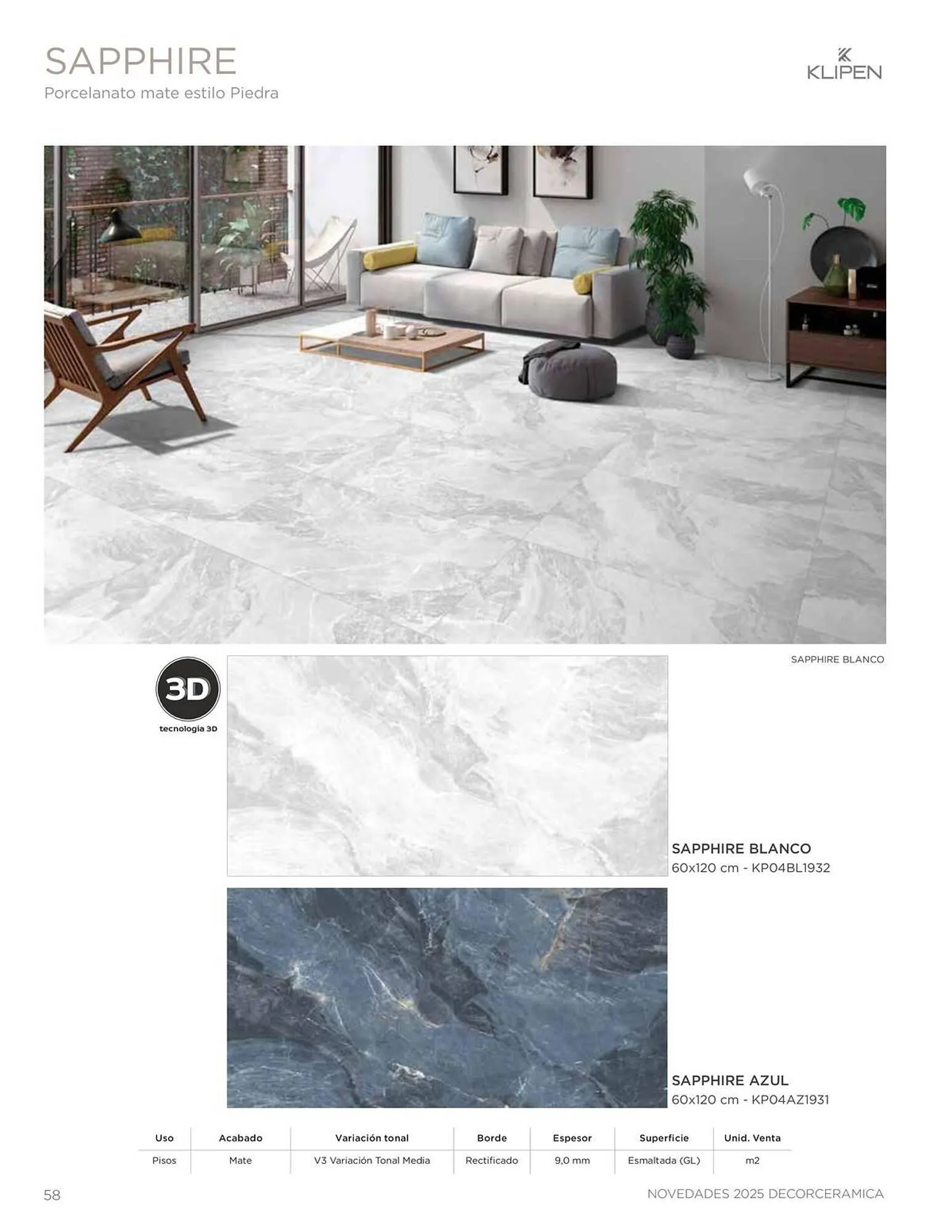 Catalogo de Catálogo Decorceramica 9 de diciembre al 31 de diciembre 2025 - Pag 58