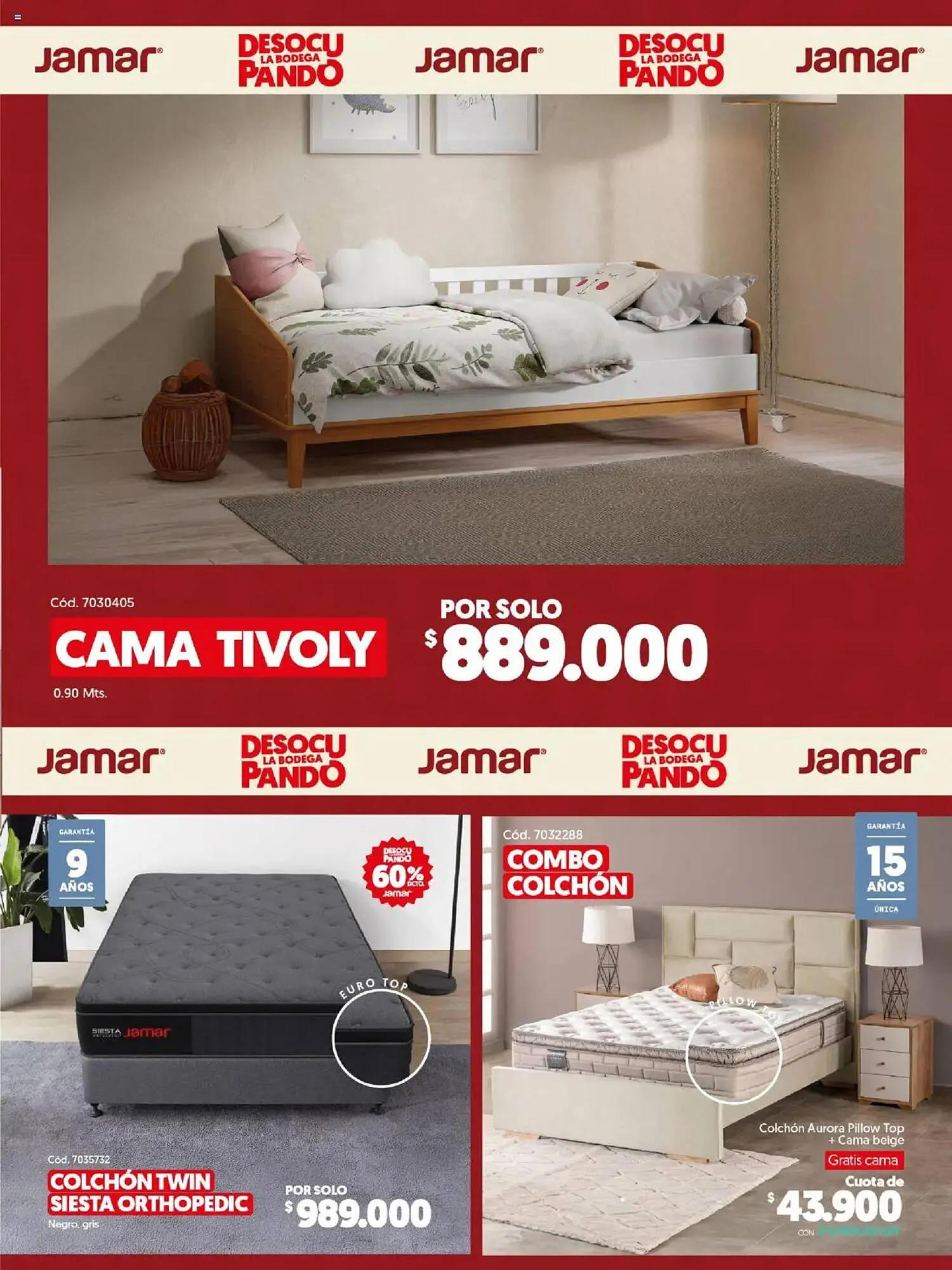 Catalogo de Catálogo Muebles Jamar 29 de mayo al 24 de junio 2025 - Pag 7