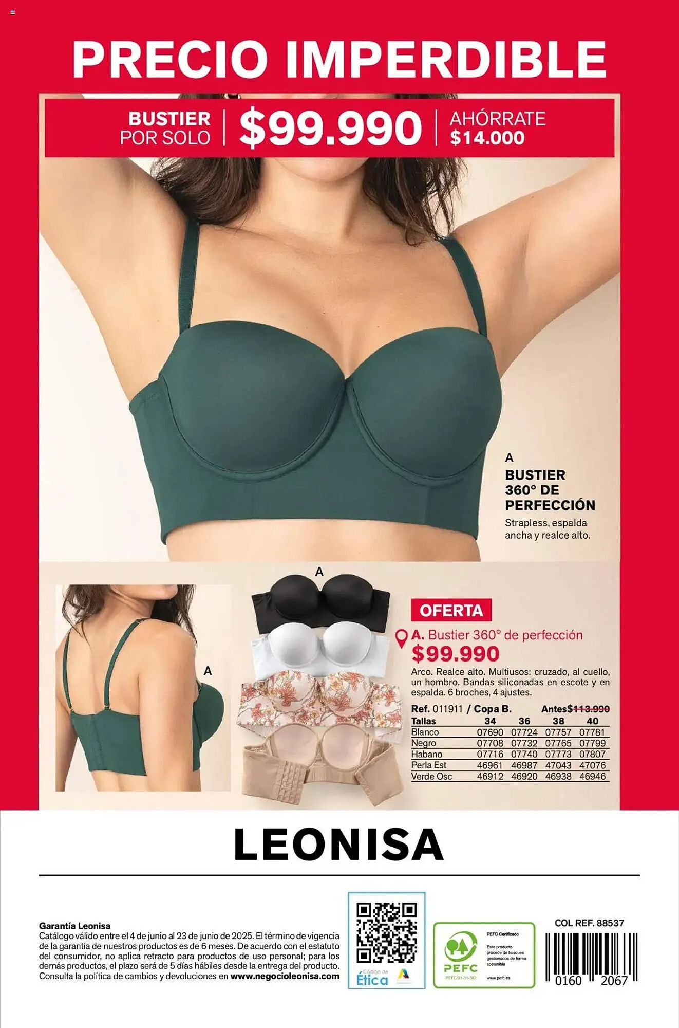 Catalogo de Catálogo Leonisa 4 de junio al 24 de junio 2025 - Pag 222