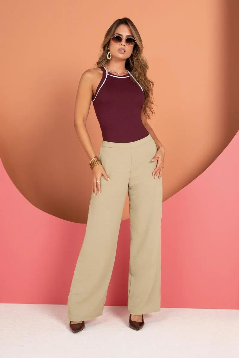 PANTALON BOTA AMPLIA Gris