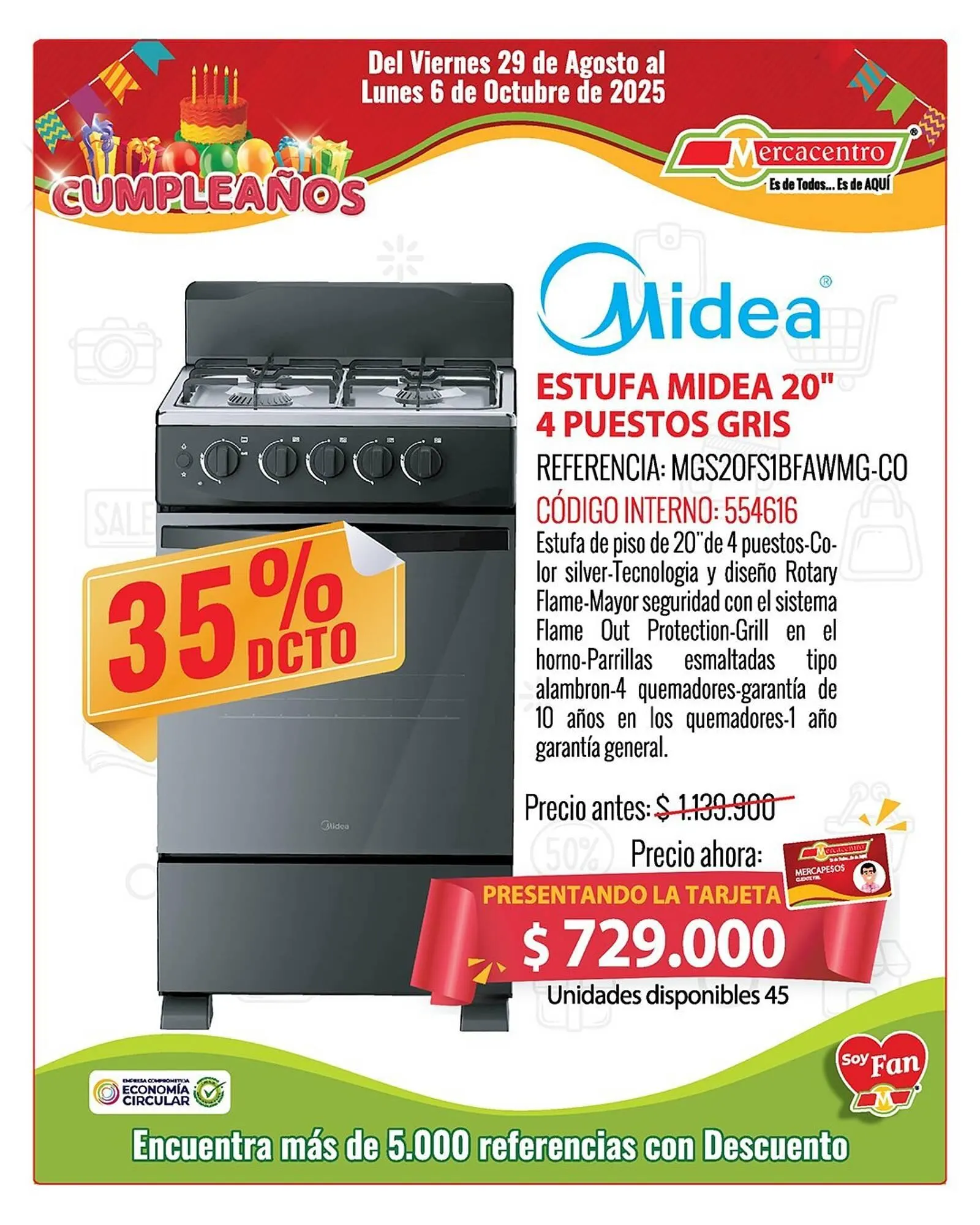 Catalogo de Catálogo MercaCentro 5 de octubre al 6 de octubre 2025 - Pag 5