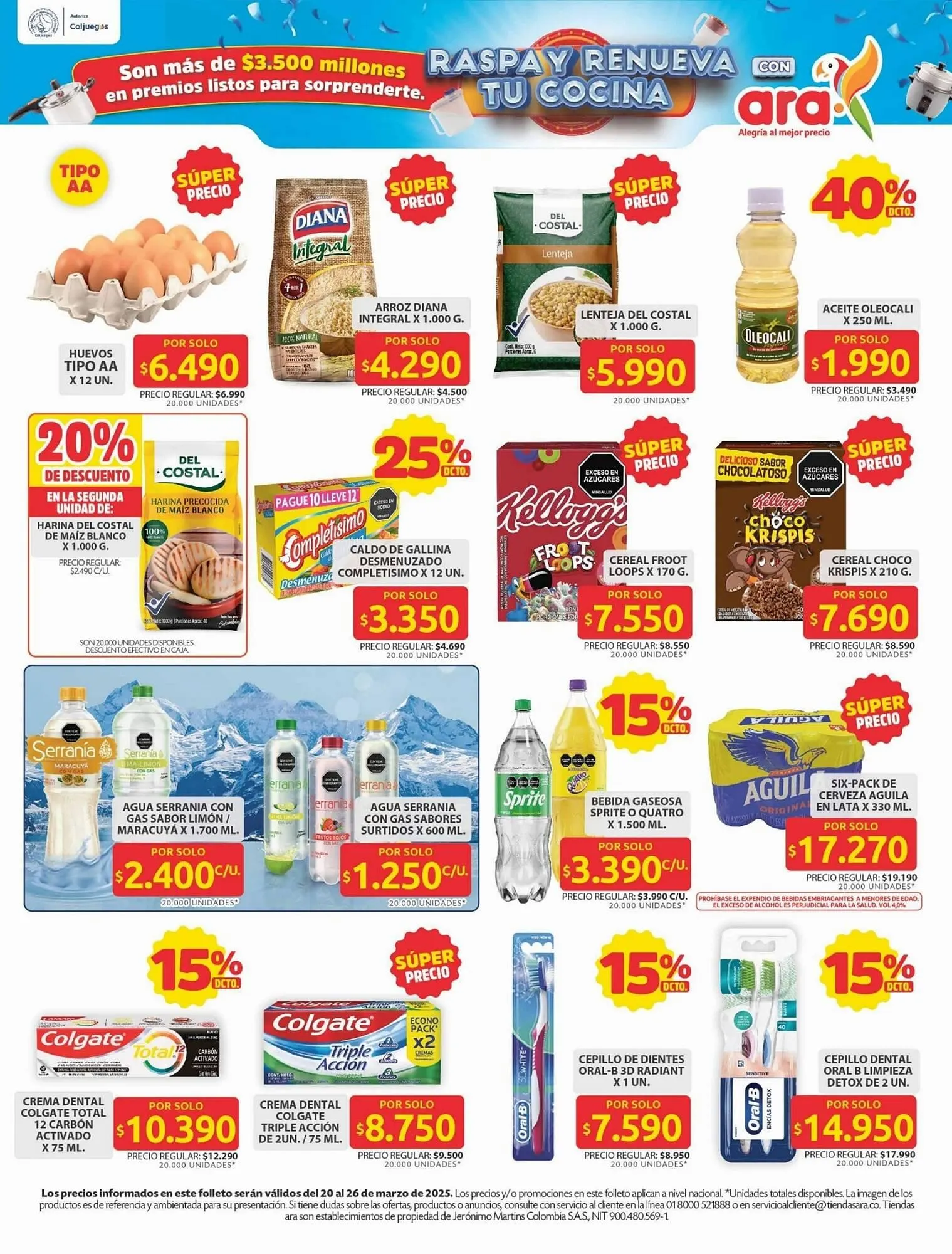 Catalogo de Catálogo Ara 20 de marzo al 26 de marzo 2025 - Pag 3