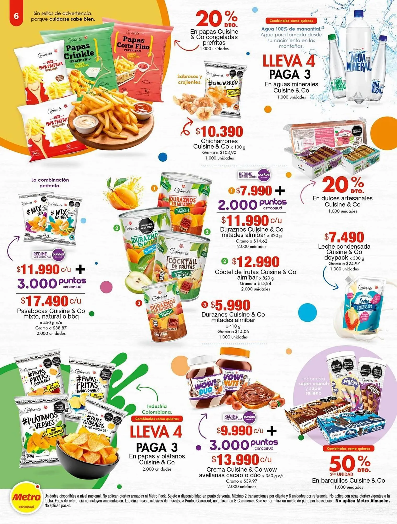 Catalogo de Catálogo Metro 28 de agosto al 17 de septiembre 2025 - Pag 6