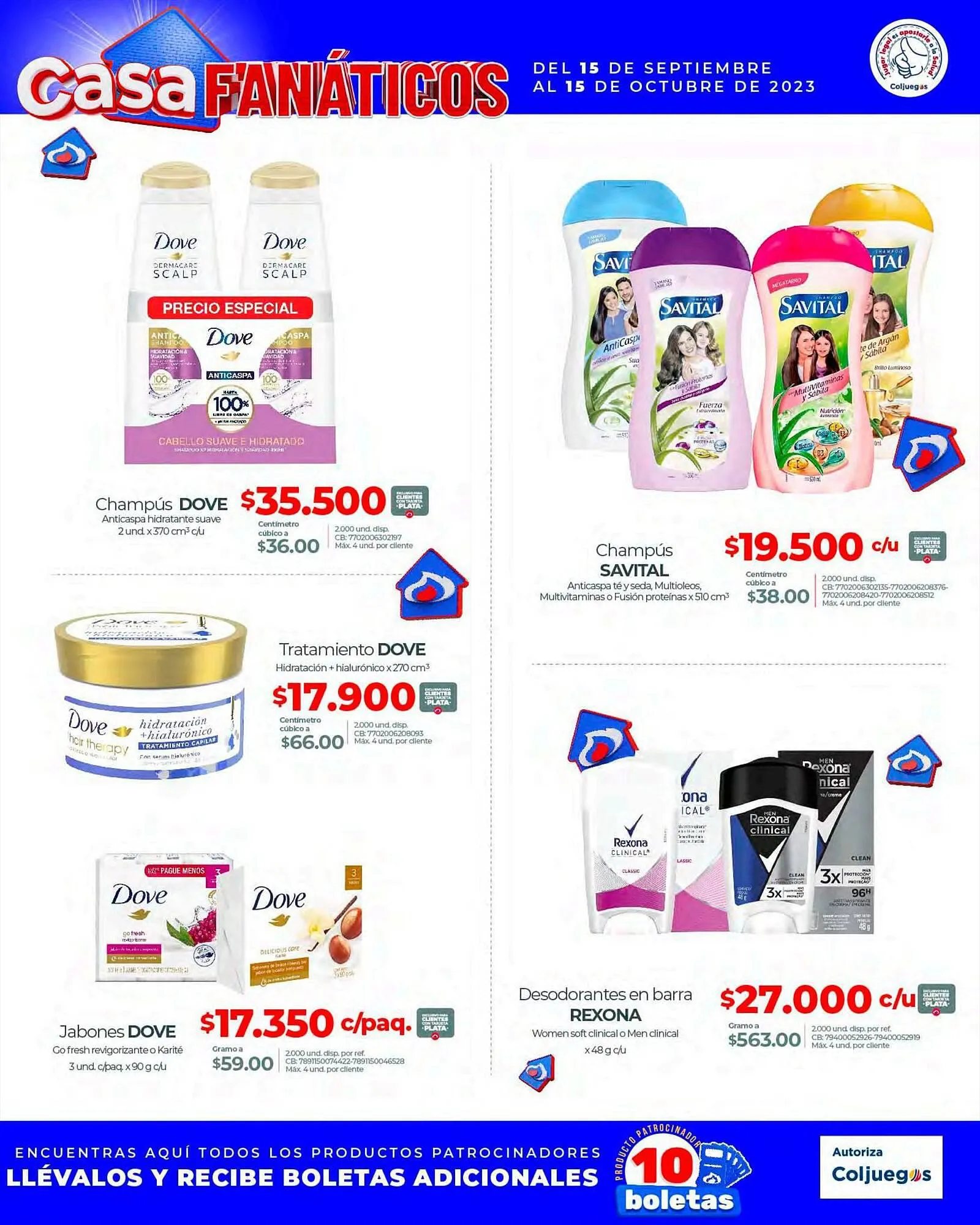 Catalogo de Catálogo Olímpica 15 de septiembre al 15 de octubre 2023 - Pag 28