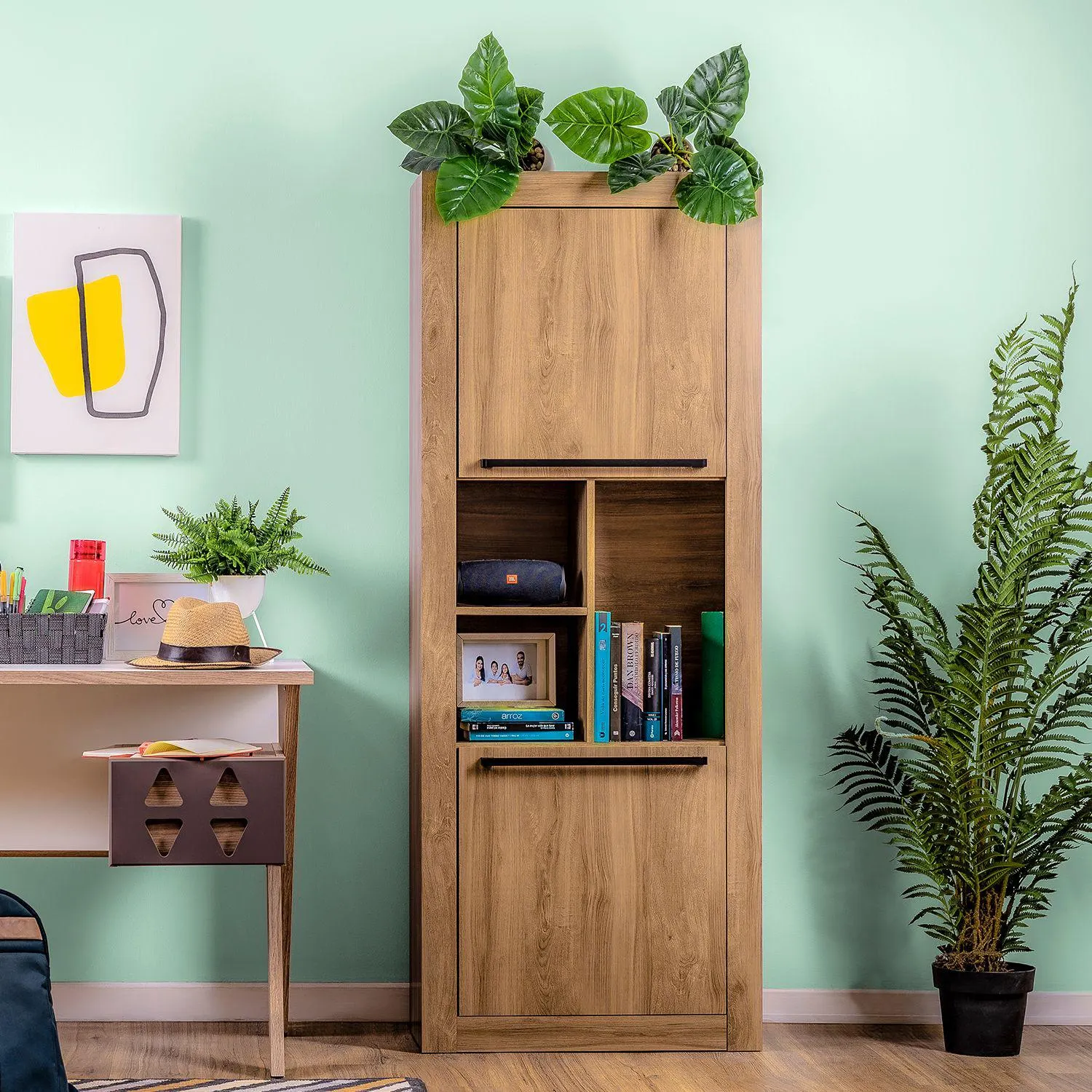 Biblioteca Denver Natural 68X175X30