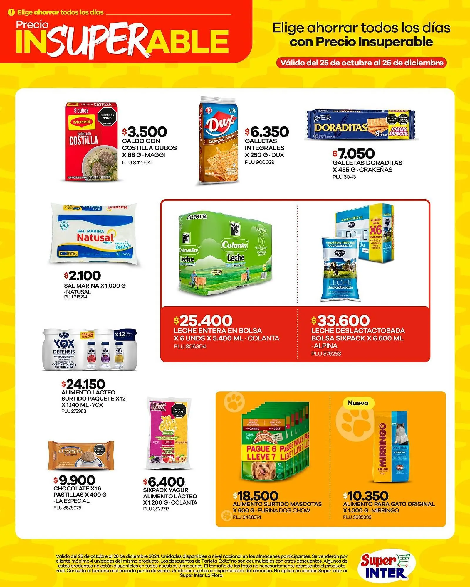 Catalogo de Catálogo Super Inter 26 de octubre al 26 de diciembre 2024 - Pag 4