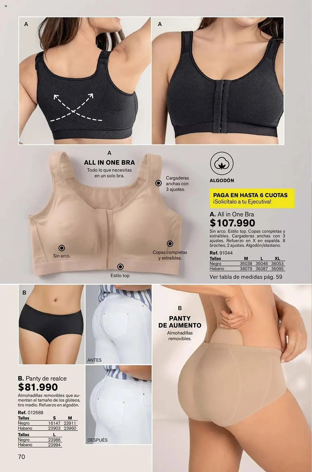 Catalogo de Catálogo Leonisa 24 de abril al 13 de mayo 2025 - Pag 70