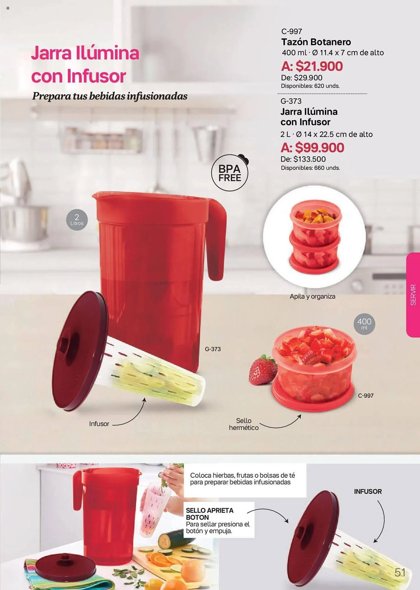 Catalogo de Catálogo Tupperware 6 de octubre al 2 de noviembre 2023 - Pag 51