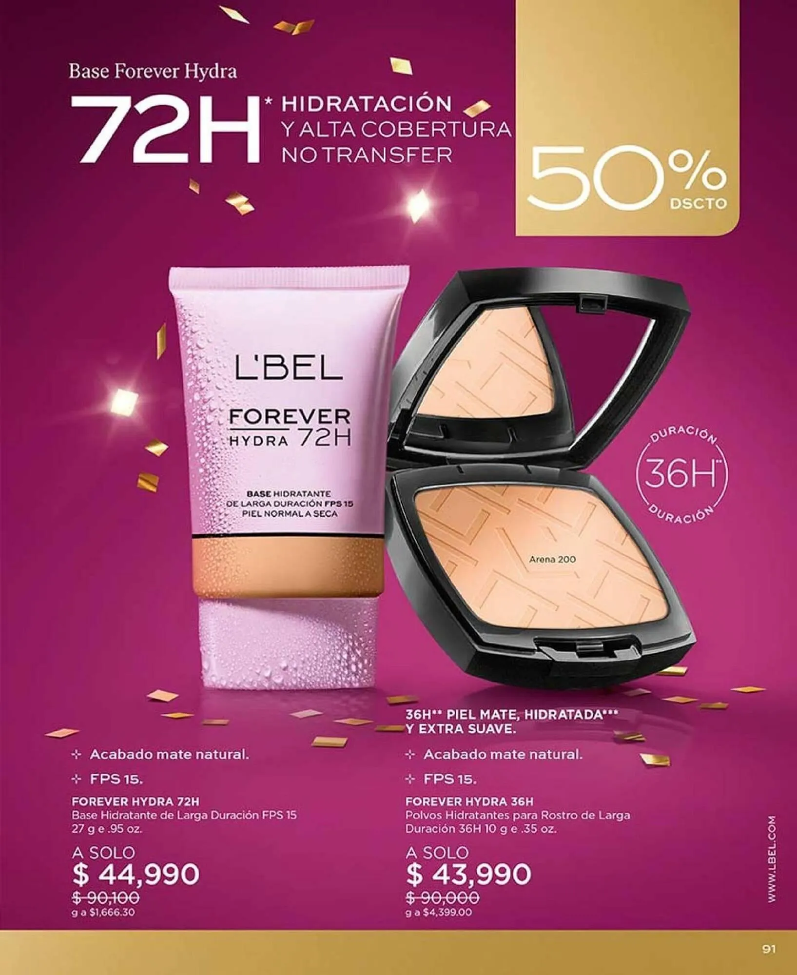 Catalogo de Catálogo L'bel 25 de marzo al 30 de abril 2025 - Pag 91