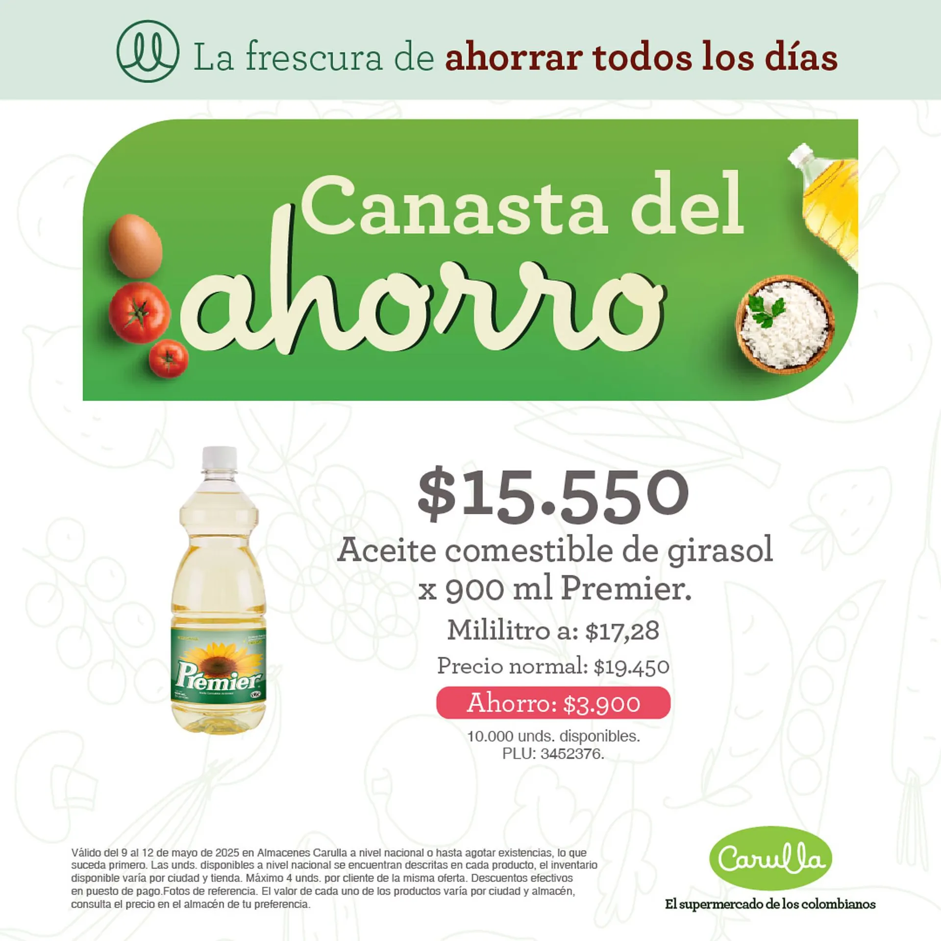 Catalogo de Catálogo Carulla 9 de mayo al 12 de mayo 2025 - Pag 1