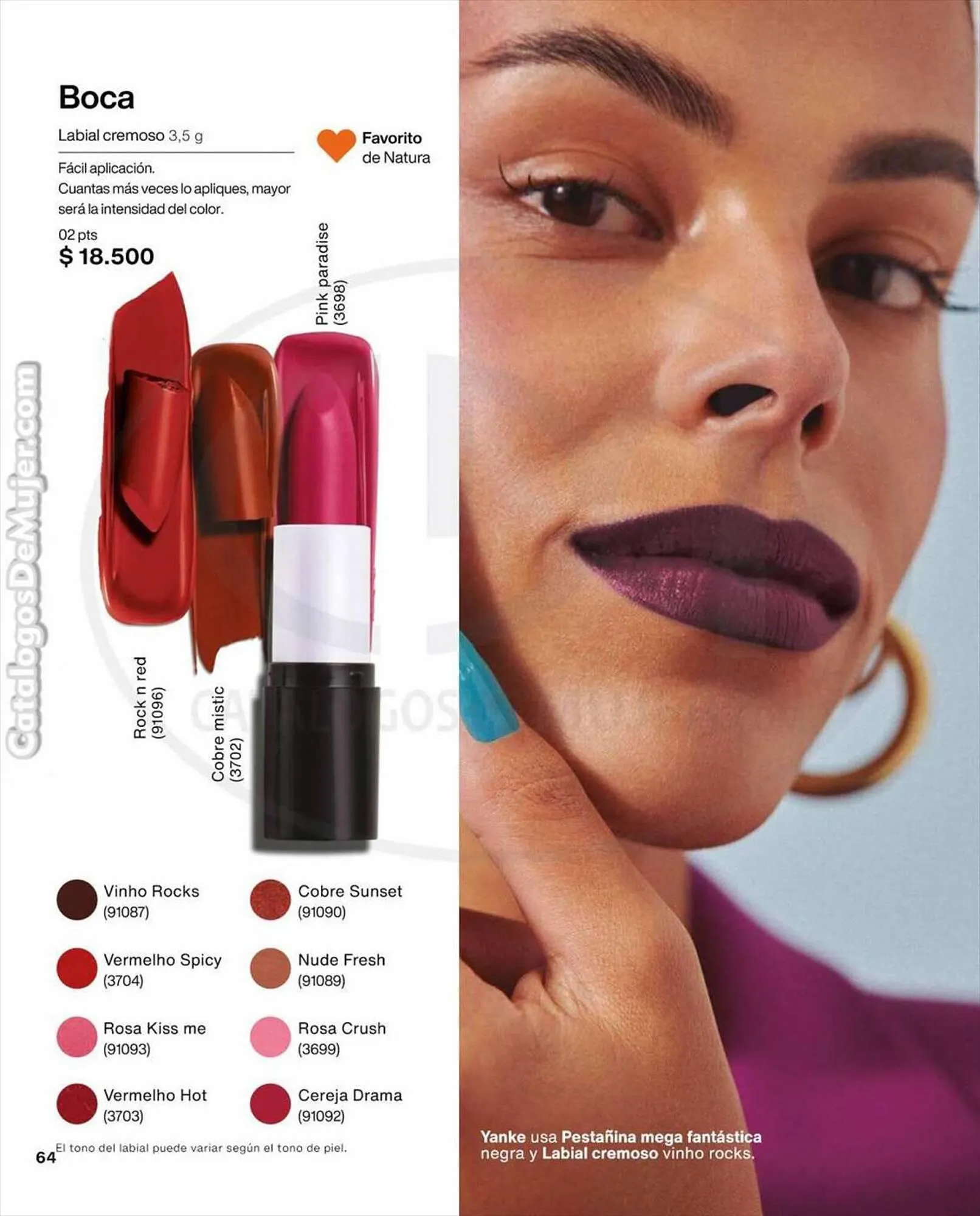 Catalogo de Catálogo Natura 8 de septiembre al 30 de septiembre 2023 - Pag 64