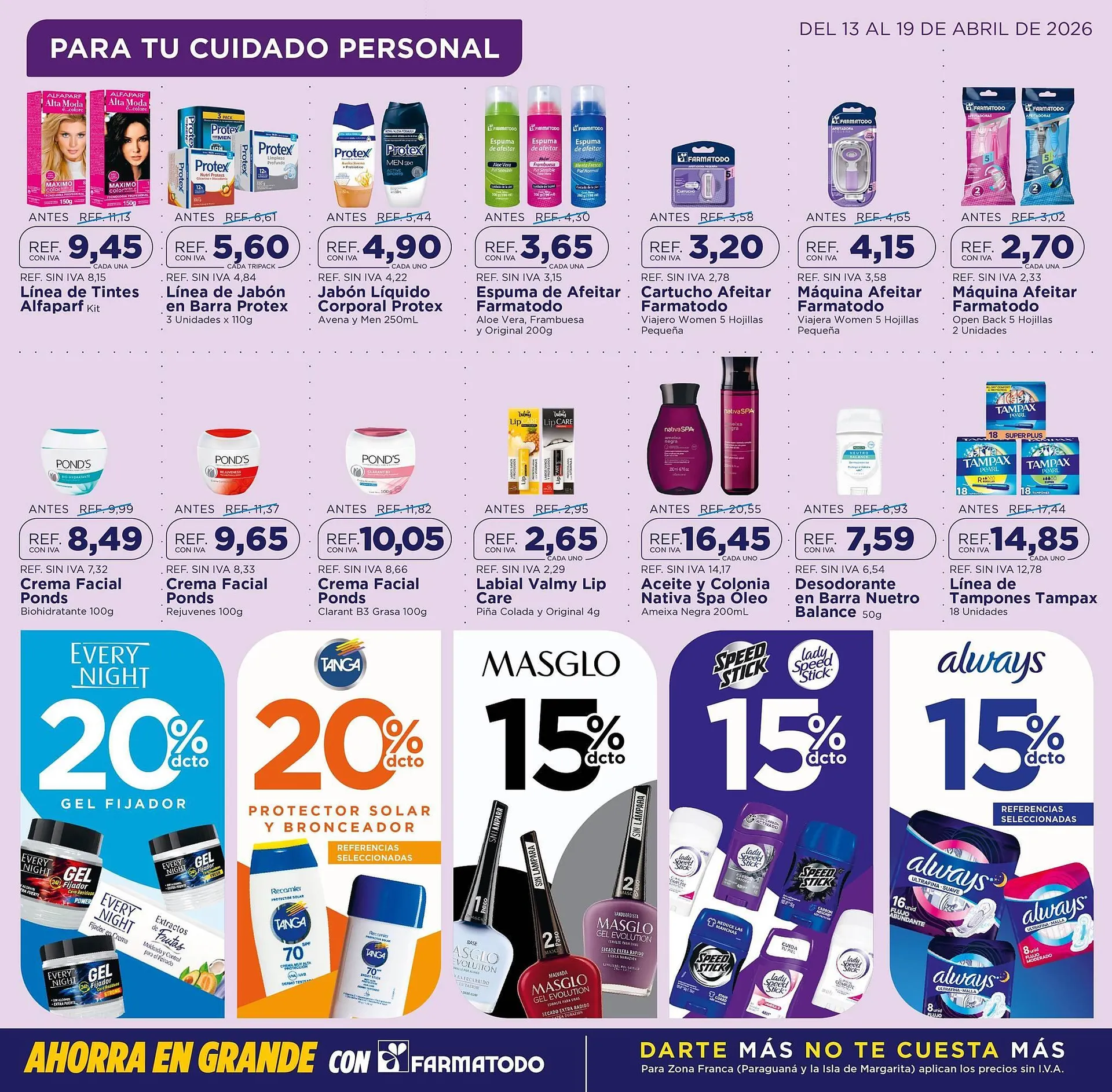 Catalogo de Catálogo FarmaTodo 13 de abril al 19 de abril 2026 - Pag 2