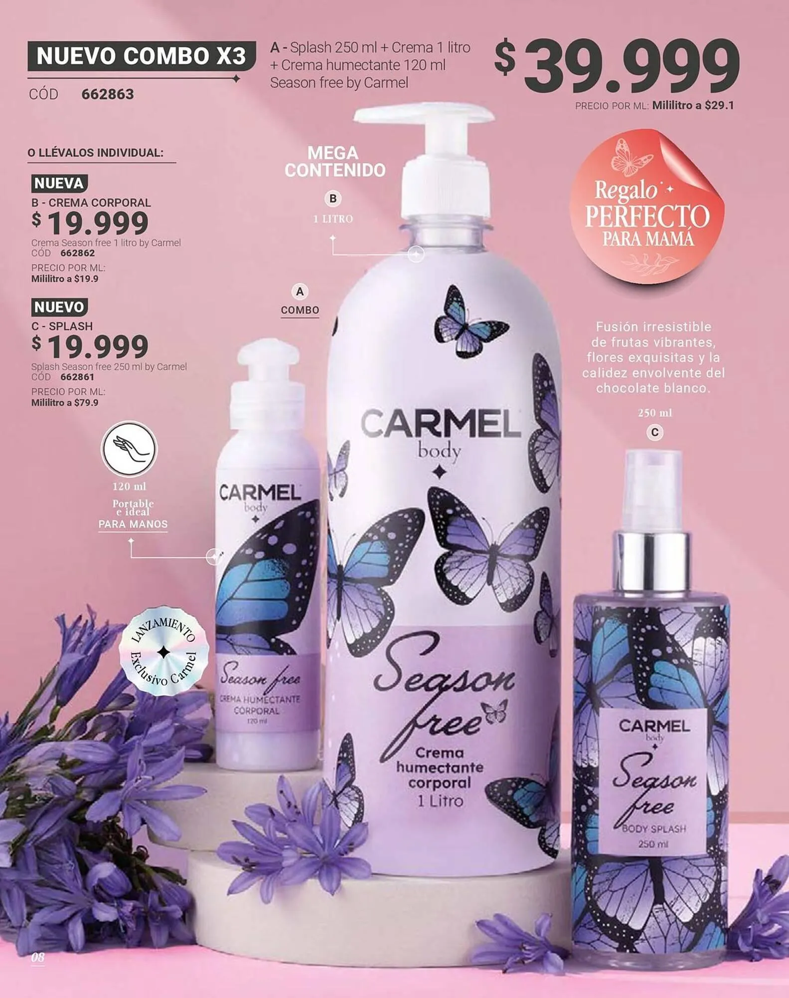 Catalogo de Catálogo Carmel 7 de julio al 25 de julio 2025 - Pag 8