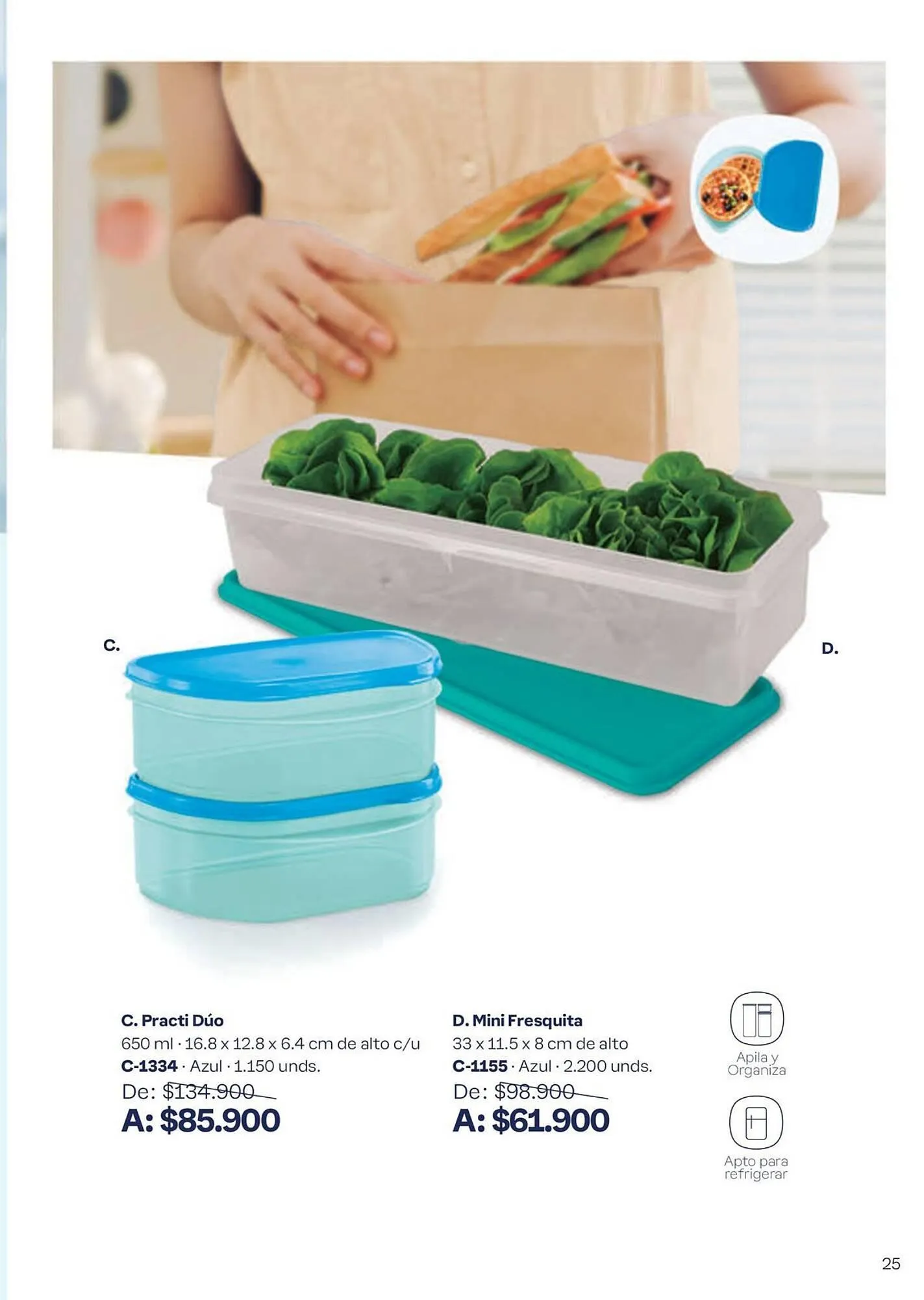 Catalogo de Catálogo Tupperware 6 de septiembre al 3 de octubre 2024 - Pag 25