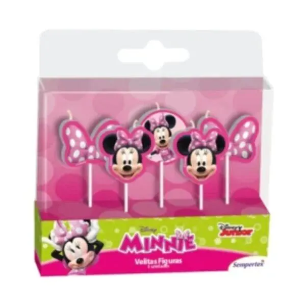 VELAS MINNIE FIGURAS