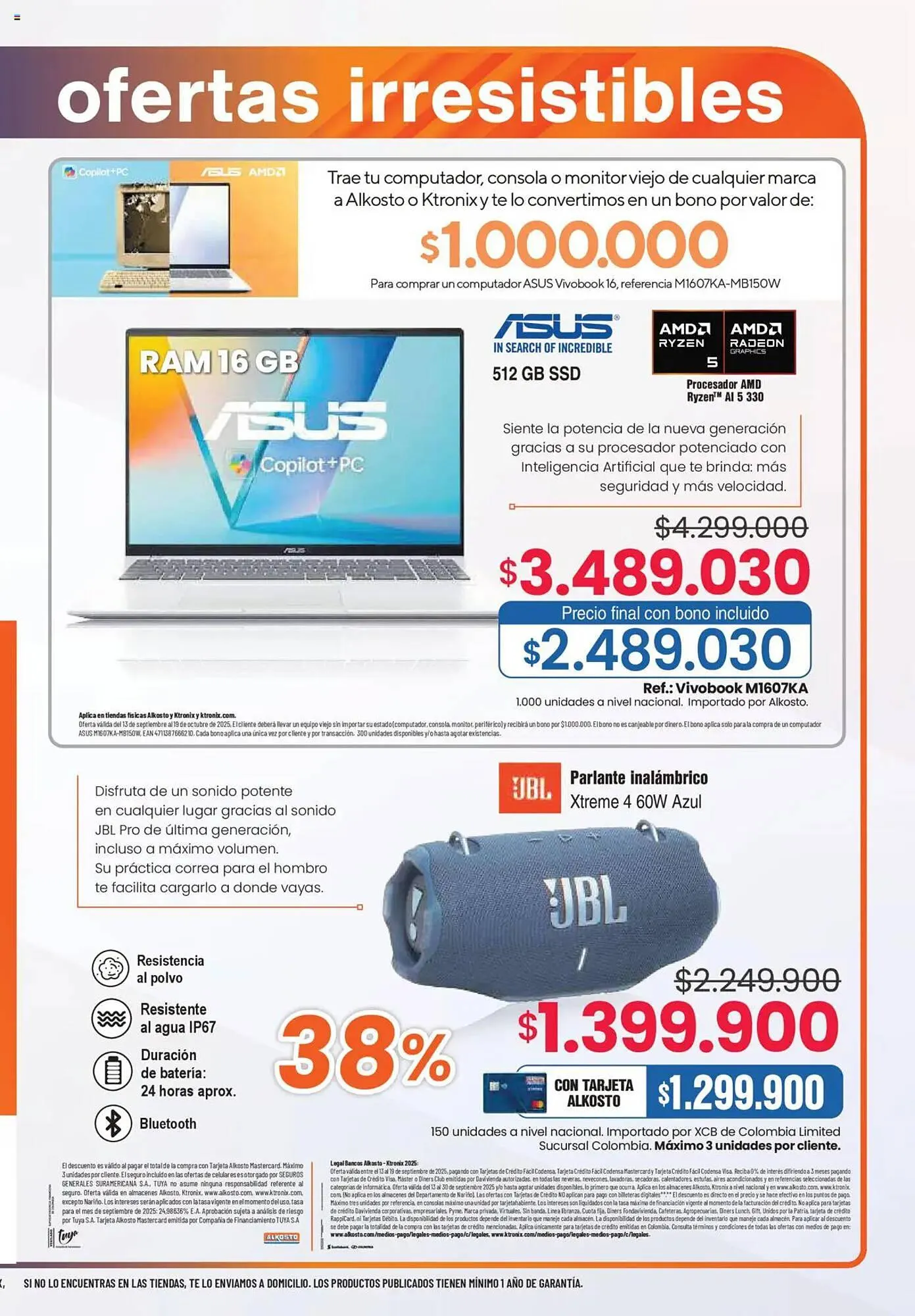 Catalogo de Catálogo Alkosto 13 de septiembre al 4 de noviembre 2025 - Pag 7