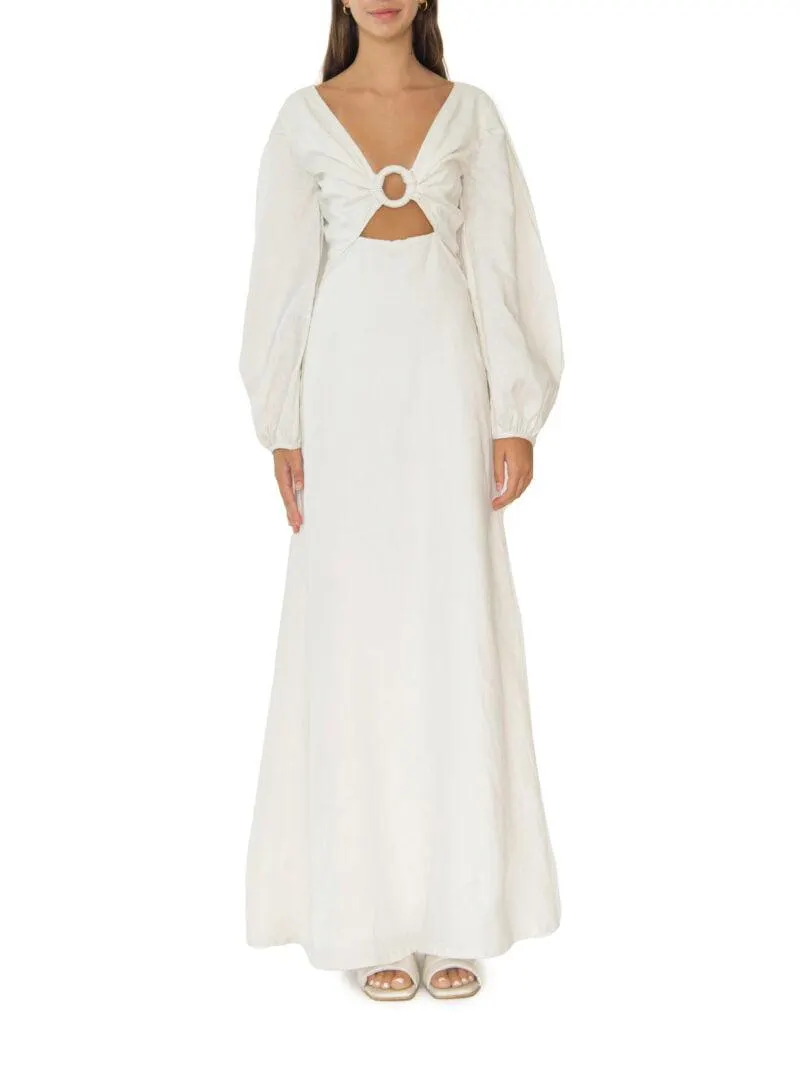 ALMADA DRESS IVORY