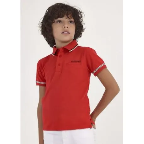 SUETER POLO JUNIOR NIÑO REF 6102 ROJO