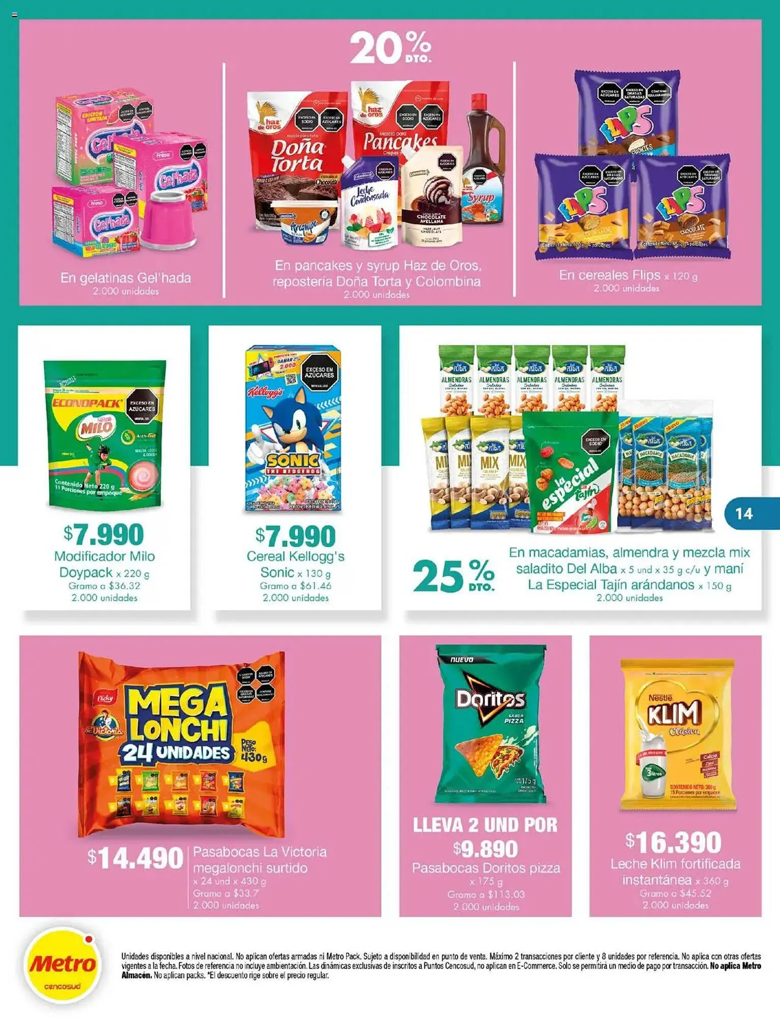 Catalogo de Catálogo Metro 18 de abril al 30 de abril 2025 - Pag 14