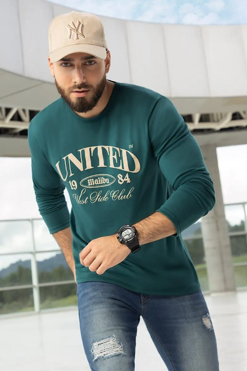 CAMISETA MANGA LARGA Verde