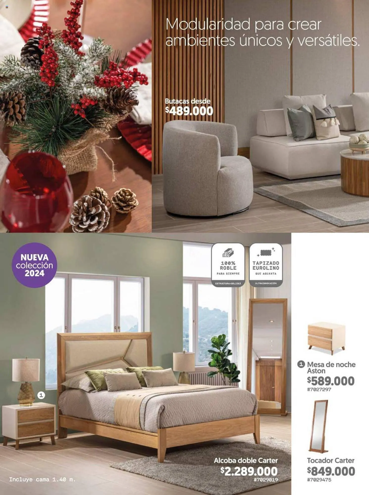 Catalogo de Catálogo Muebles Jamar 9 de noviembre al 7 de enero 2024 - Pag 26