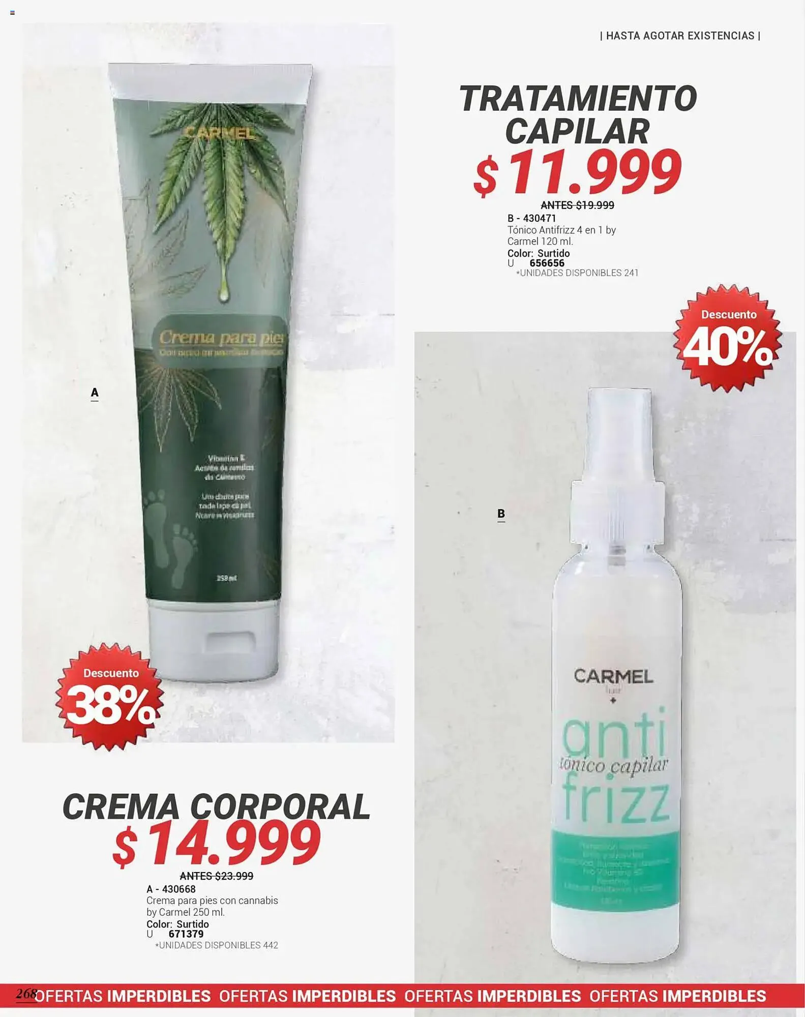 Catalogo de Catálogo Carmel 1 de marzo al 1 de abril 2026 - Pag 268