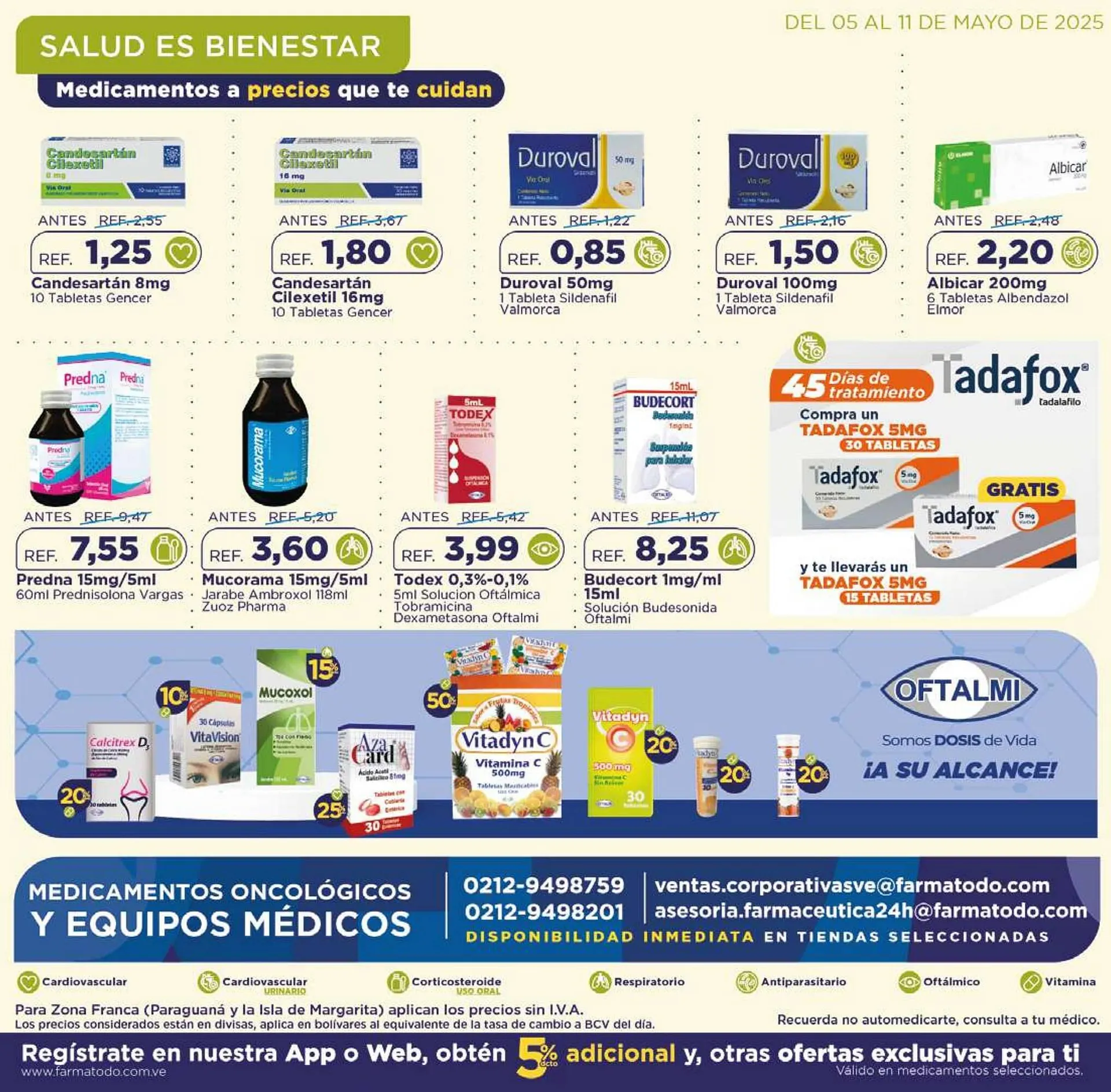 Catalogo de Catálogo FarmaTodo 5 de mayo al 11 de mayo 2025 - Pag 11