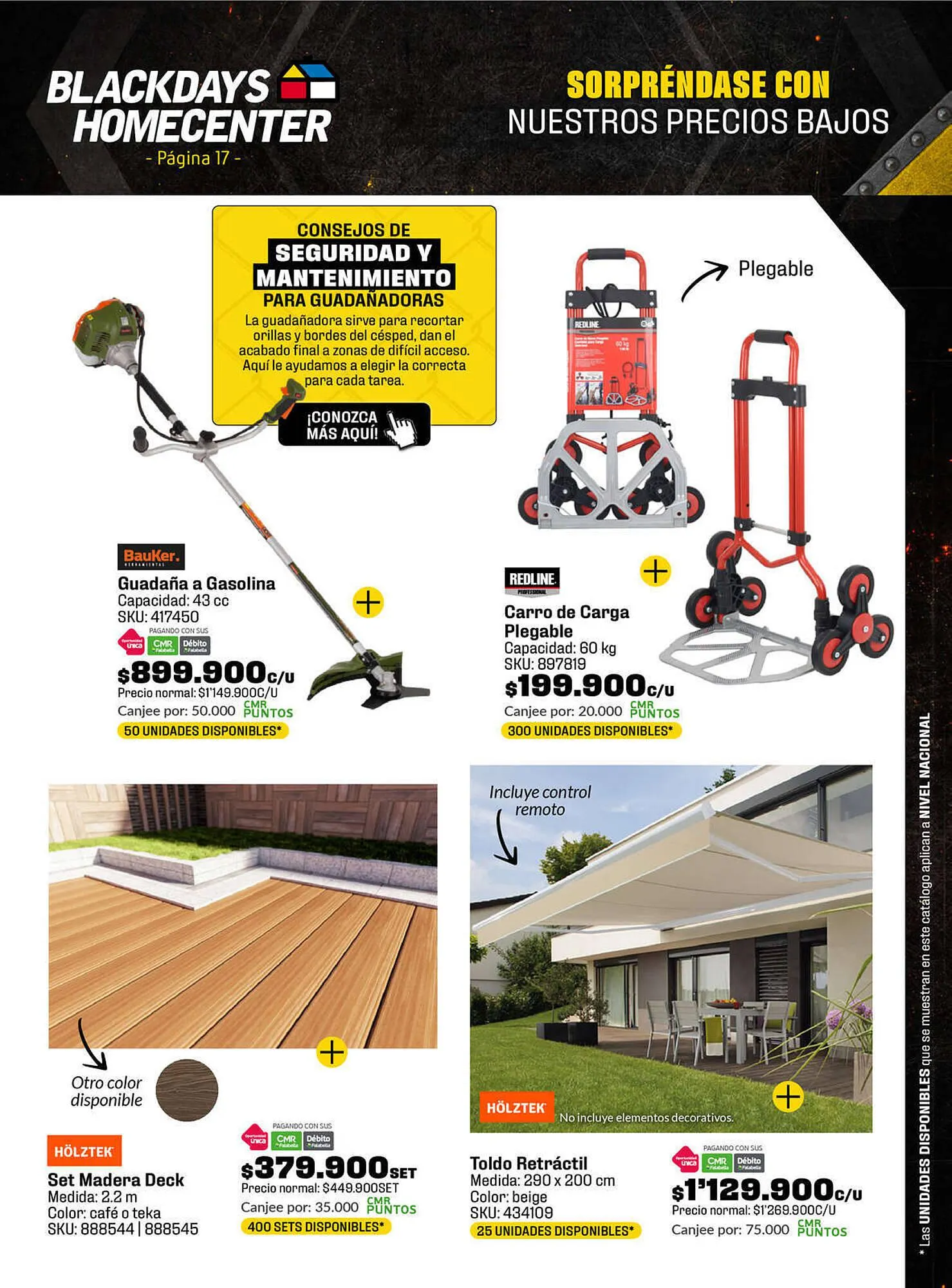 Catalogo de Catálogo Homecenter 10 de noviembre al 4 de diciembre 2023 - Pag 17