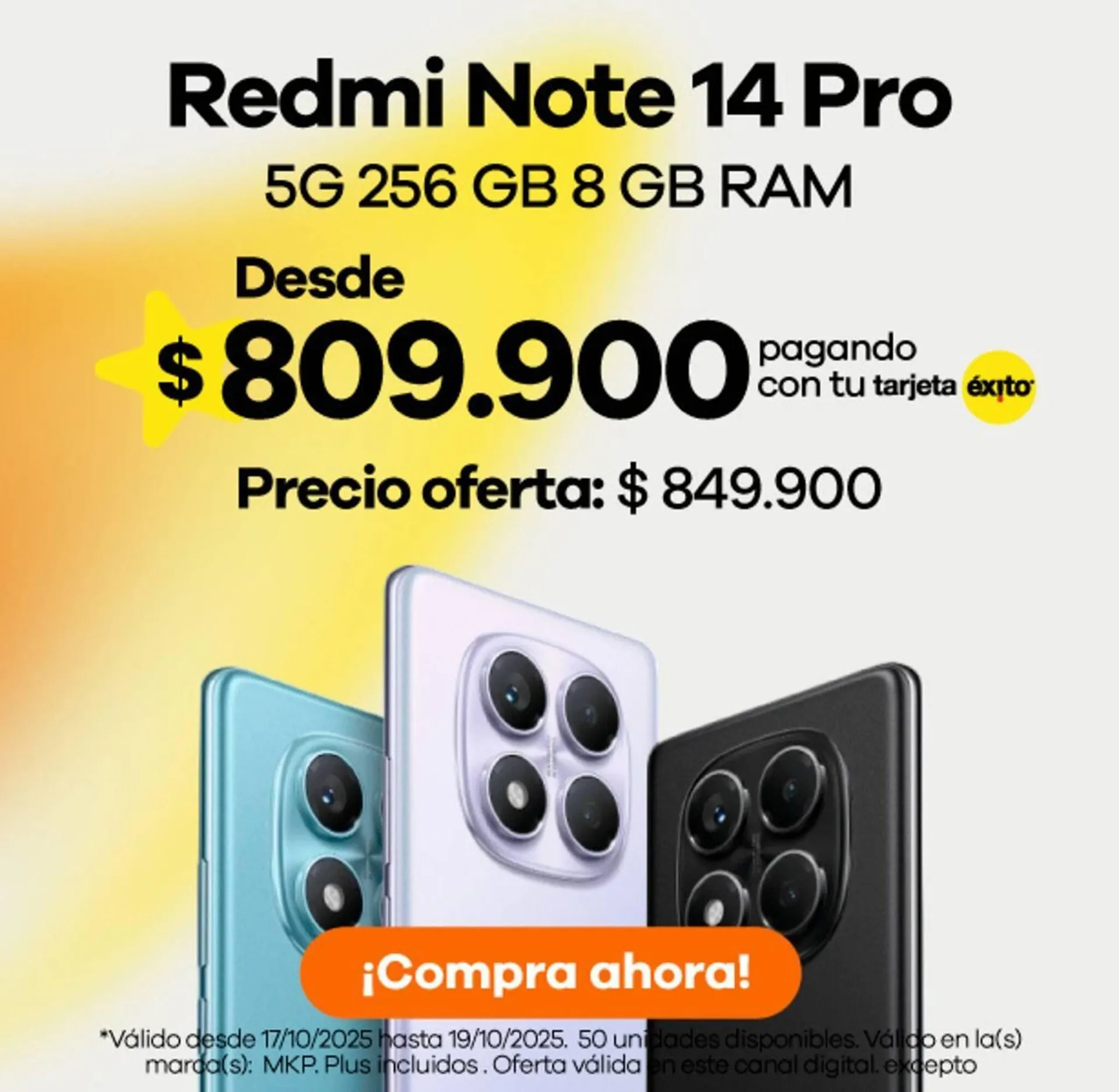 Catalogo de Catálogo Éxito 23 de octubre al 6 de noviembre 2025 - Pag 14