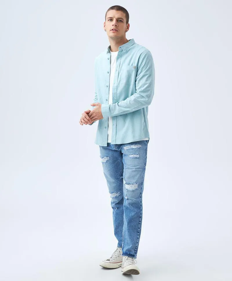 Camisa con bolsillo para hombre