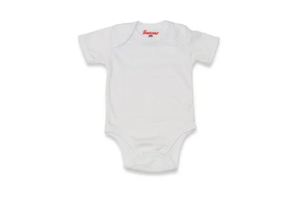 Body Bebé Manga Corta Blanco