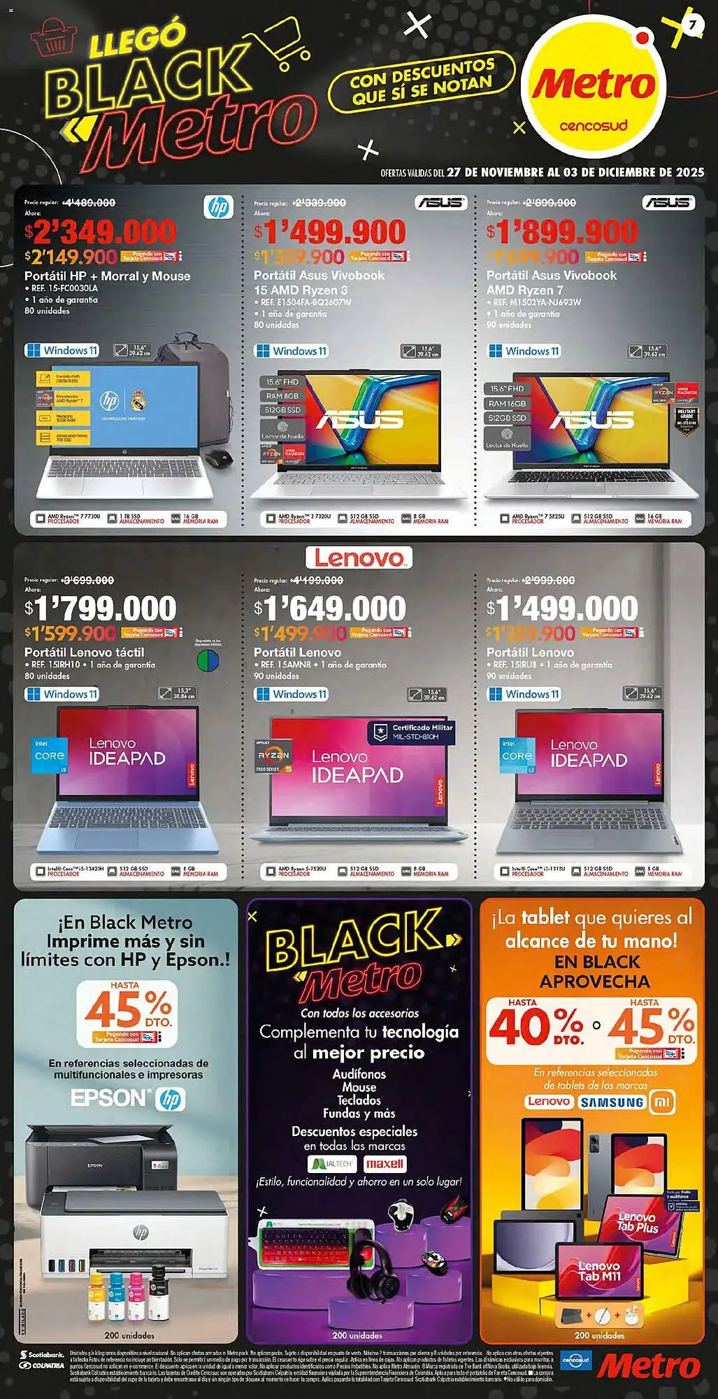 Catalogo de Catálogo Metro 27 de noviembre al 4 de enero 2026 - Pag 7