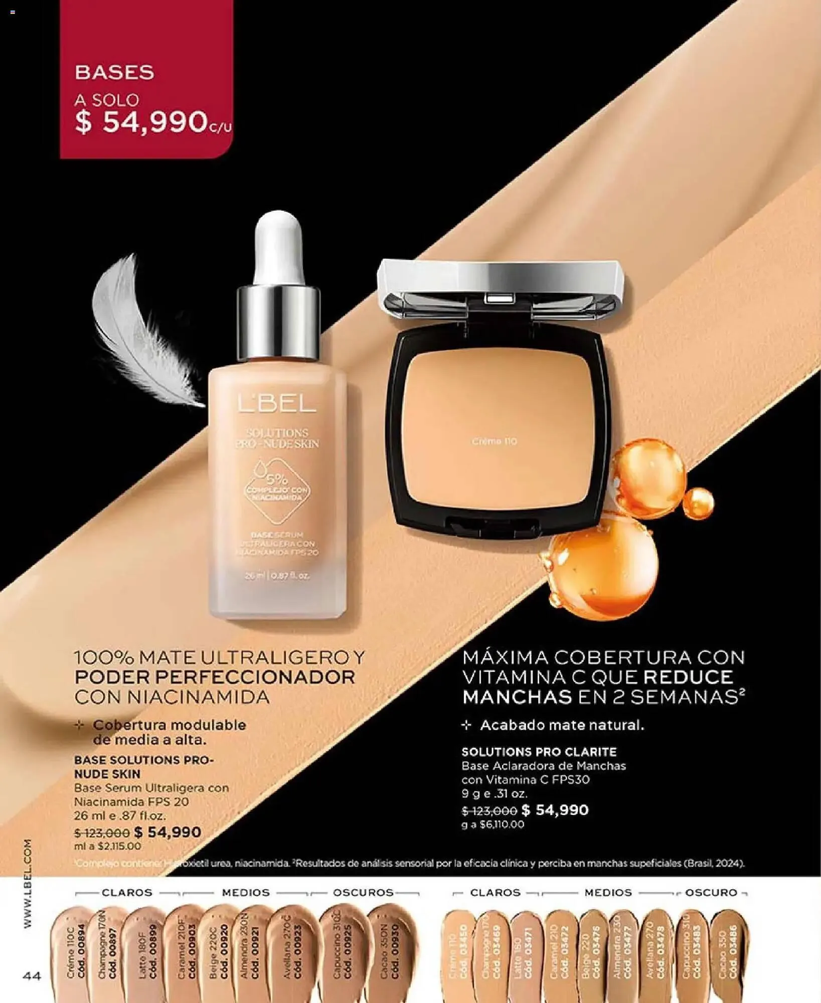 Catalogo de Catálogo L'bel 3 de noviembre al 1 de enero 2026 - Pag 44