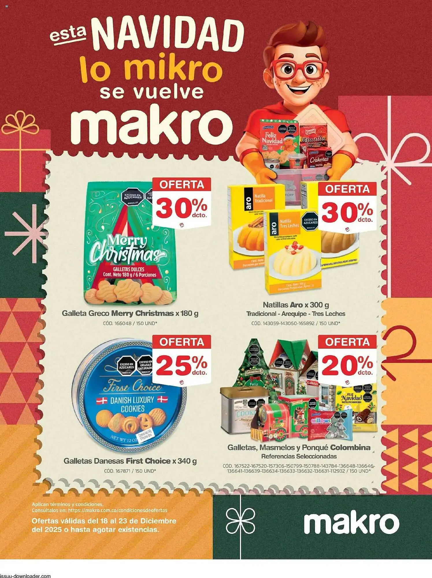 Catalogo de Catálogo Makro 18 de diciembre al 23 de diciembre 2025 - Pag 1