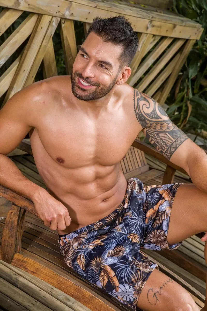 Men's Swim Trunks Quick Dry Shorts With Pockets 1001 05 05