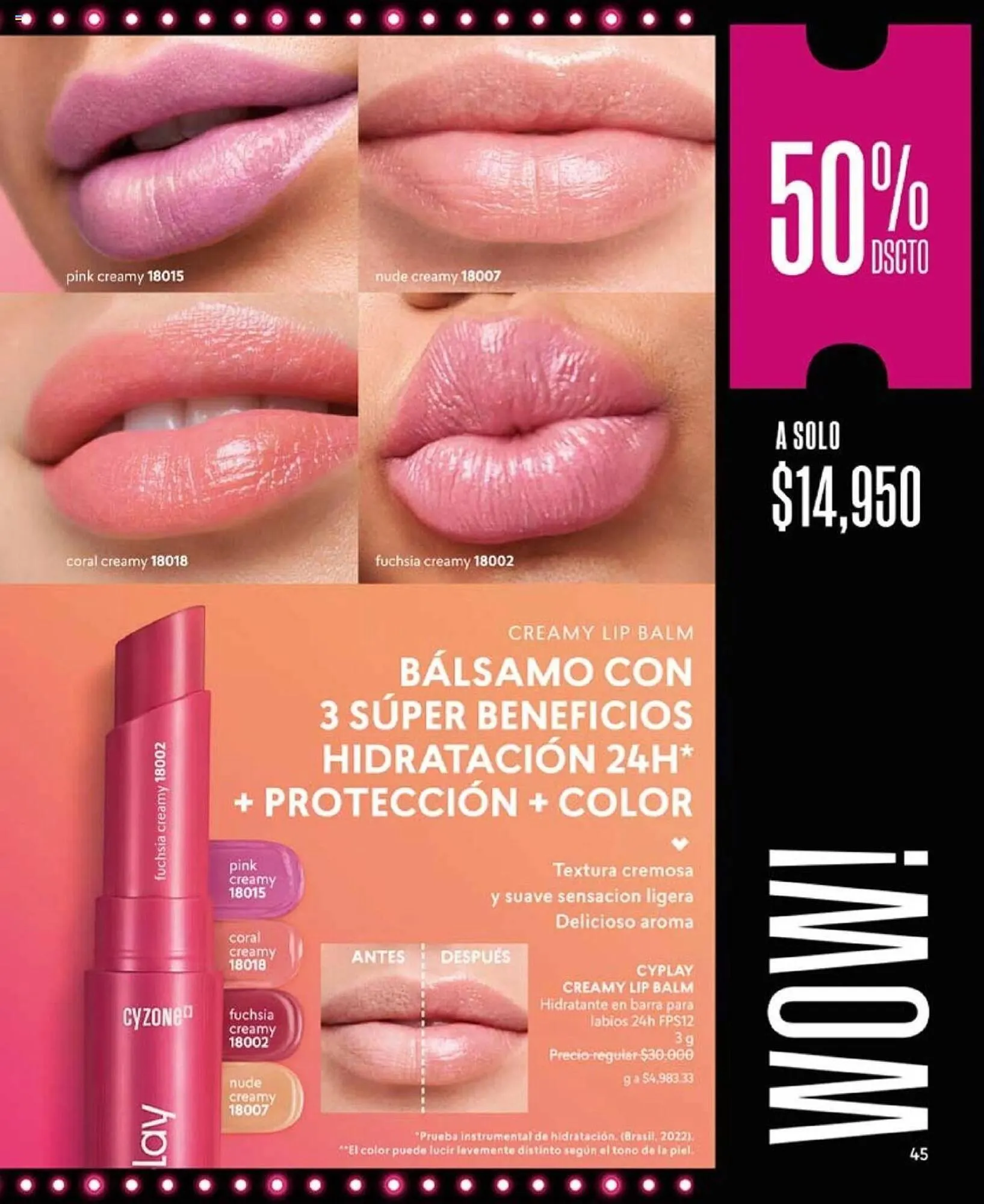 Catalogo de Catálogo Cyzone 1 de septiembre al 30 de septiembre 2024 - Pag 45