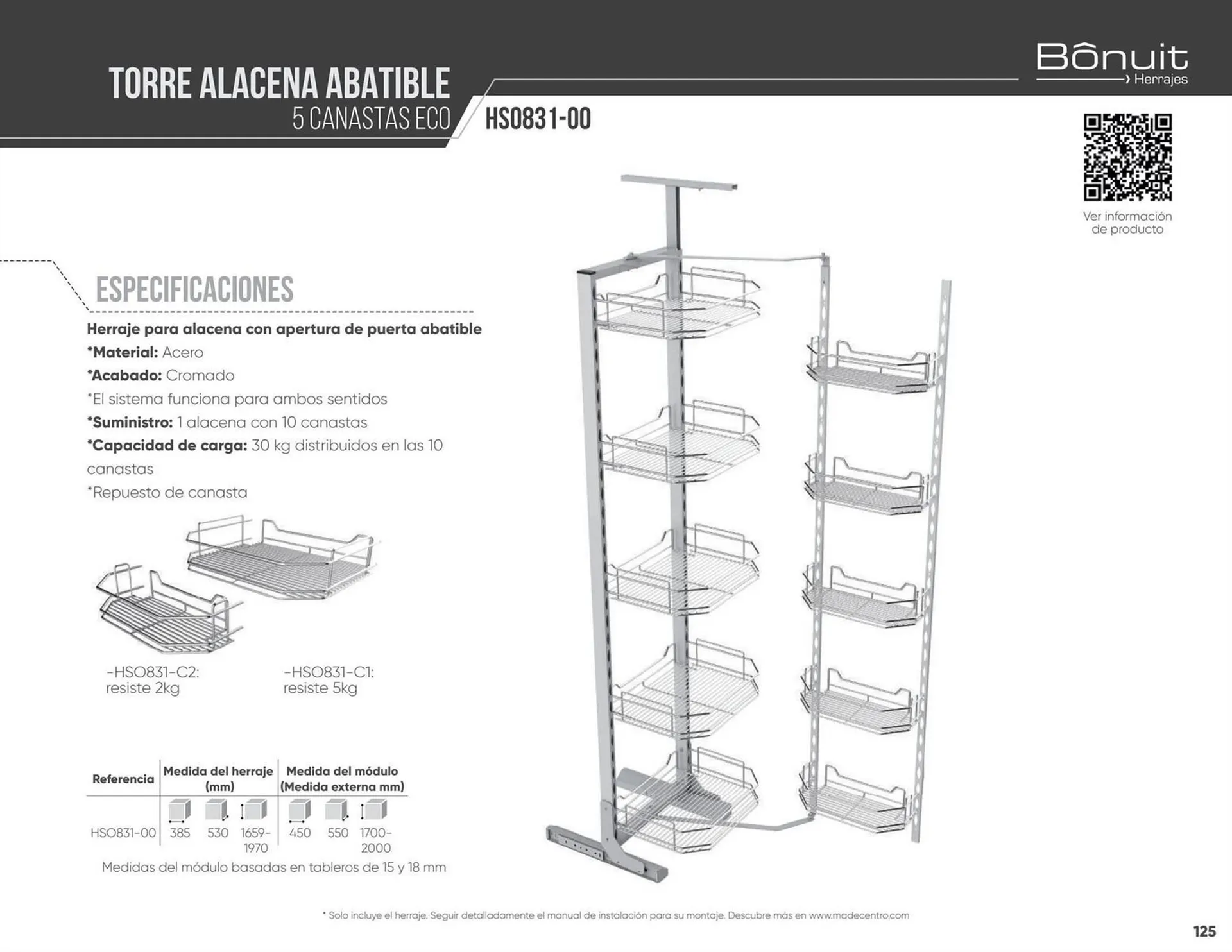 Catalogo de Catálogo Madecentro 14 de septiembre al 31 de diciembre 2024 - Pag 123