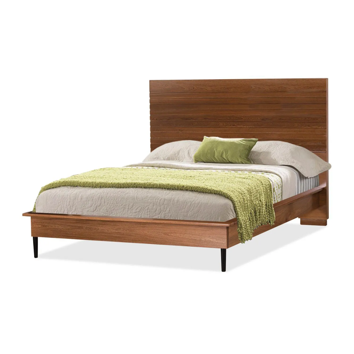 Cama 1.00 Finlandia Natural Almendra