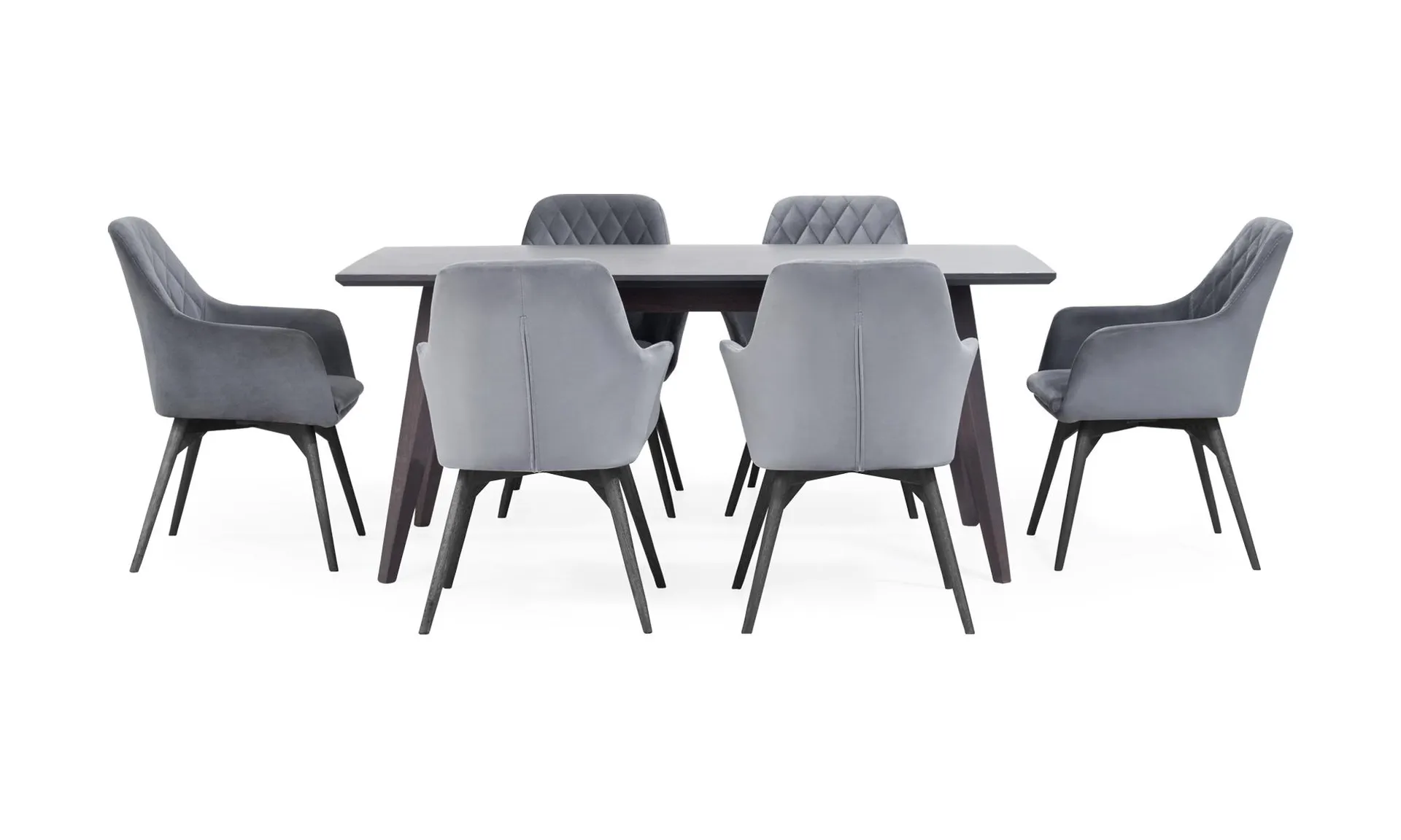 Mesa Comedor Genoa + 6 Sillas Odense