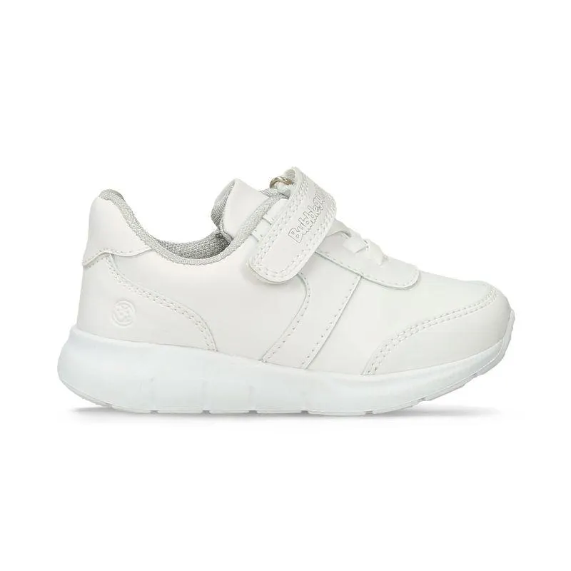 Tenis Casuales Blanco Bubblegummers Reis Niña