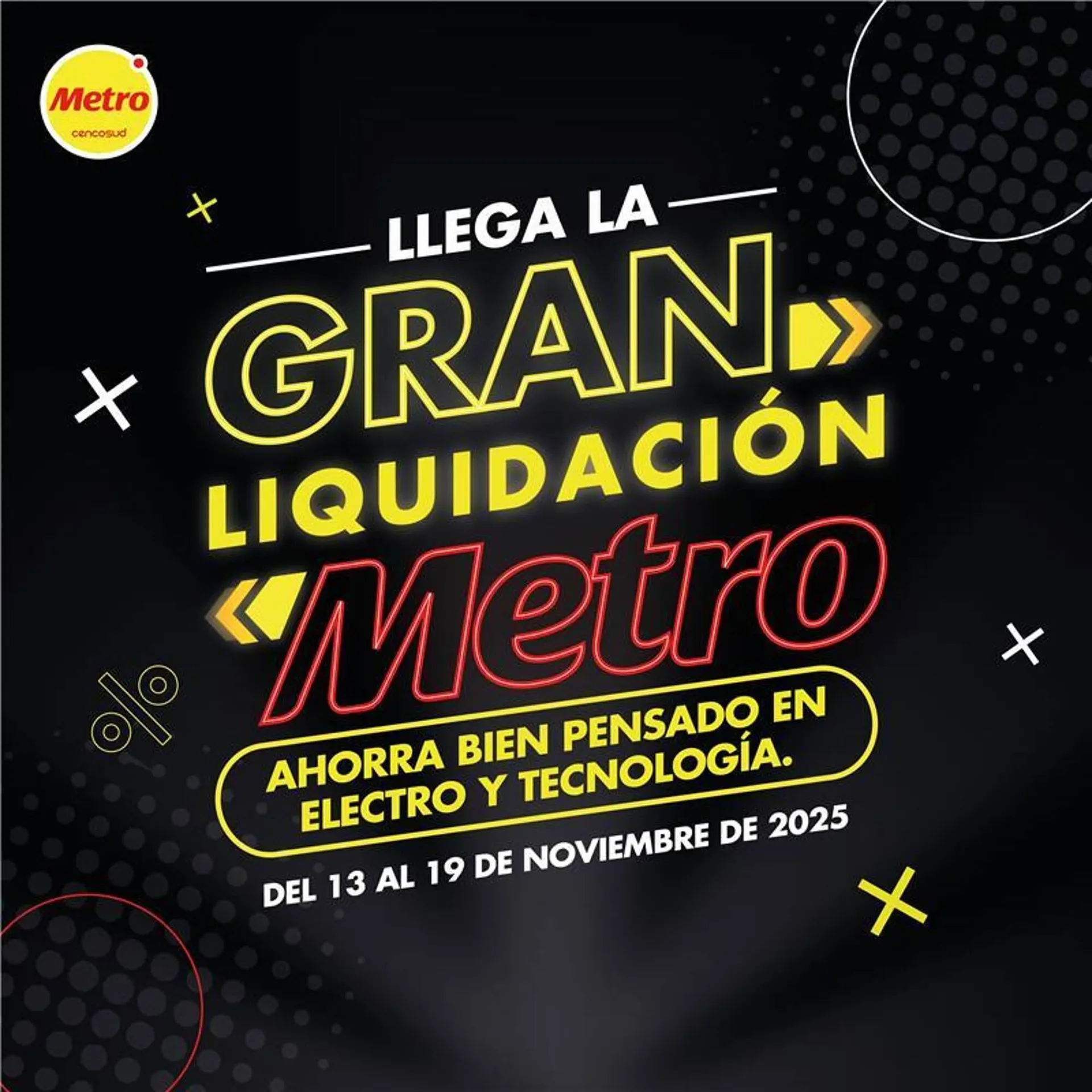 Catalogo de Catálogo Metro 15 de noviembre al 19 de noviembre 2025 - Pag 1