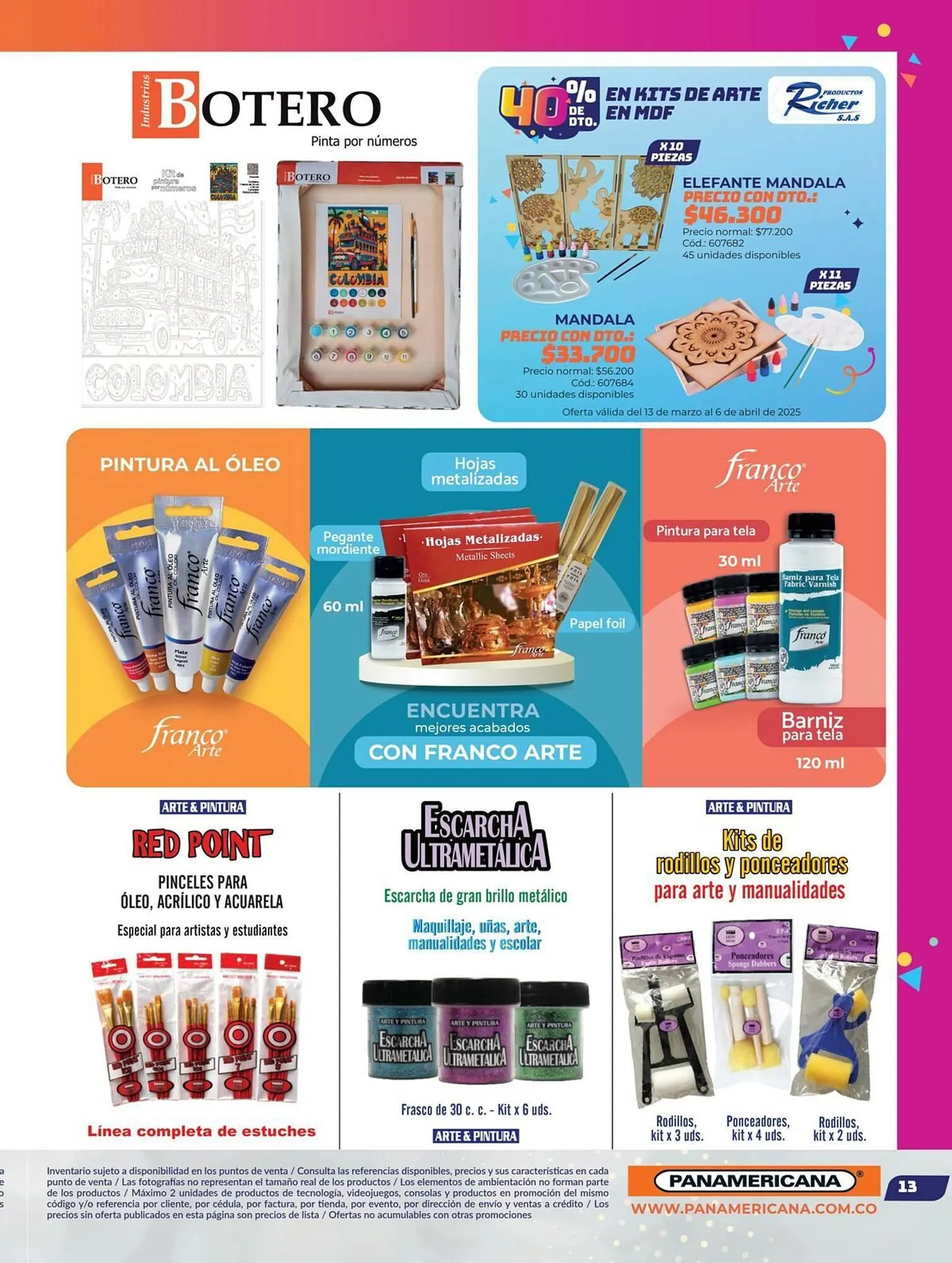 Catalogo de Catálogo Panamericana 20 de marzo al 5 de abril 2025 - Pag 13