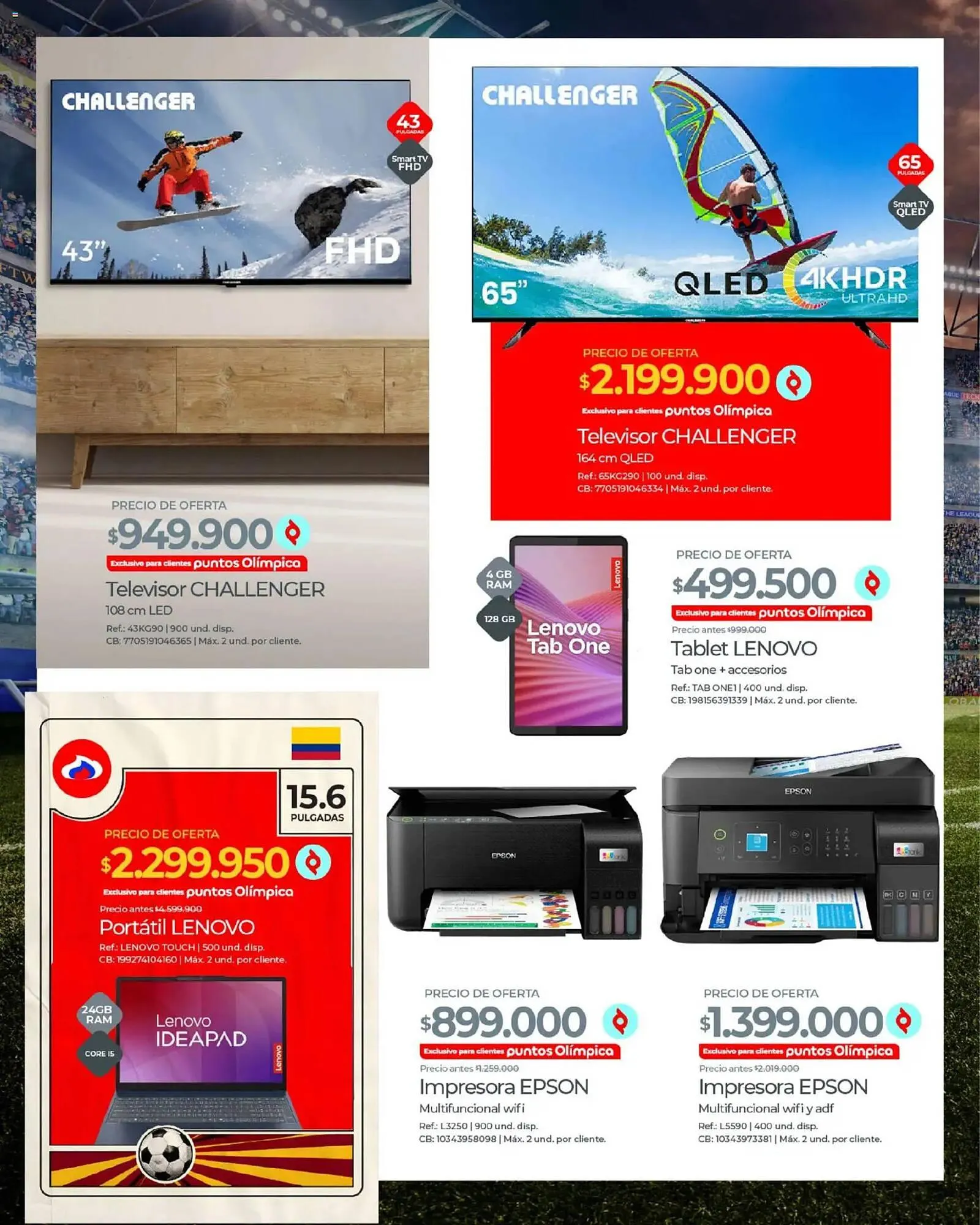 Catalogo de Catálogo Olímpica 13 de marzo al 13 de abril 2026 - Pag 4