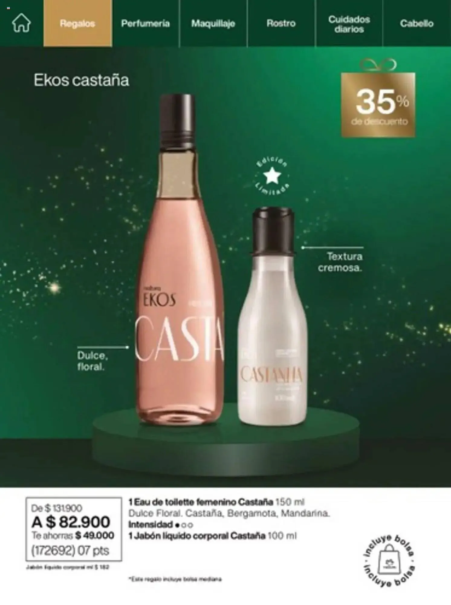 Catalogo de Catálogo Natura 27 de noviembre al 31 de diciembre 2024 - Pag 22